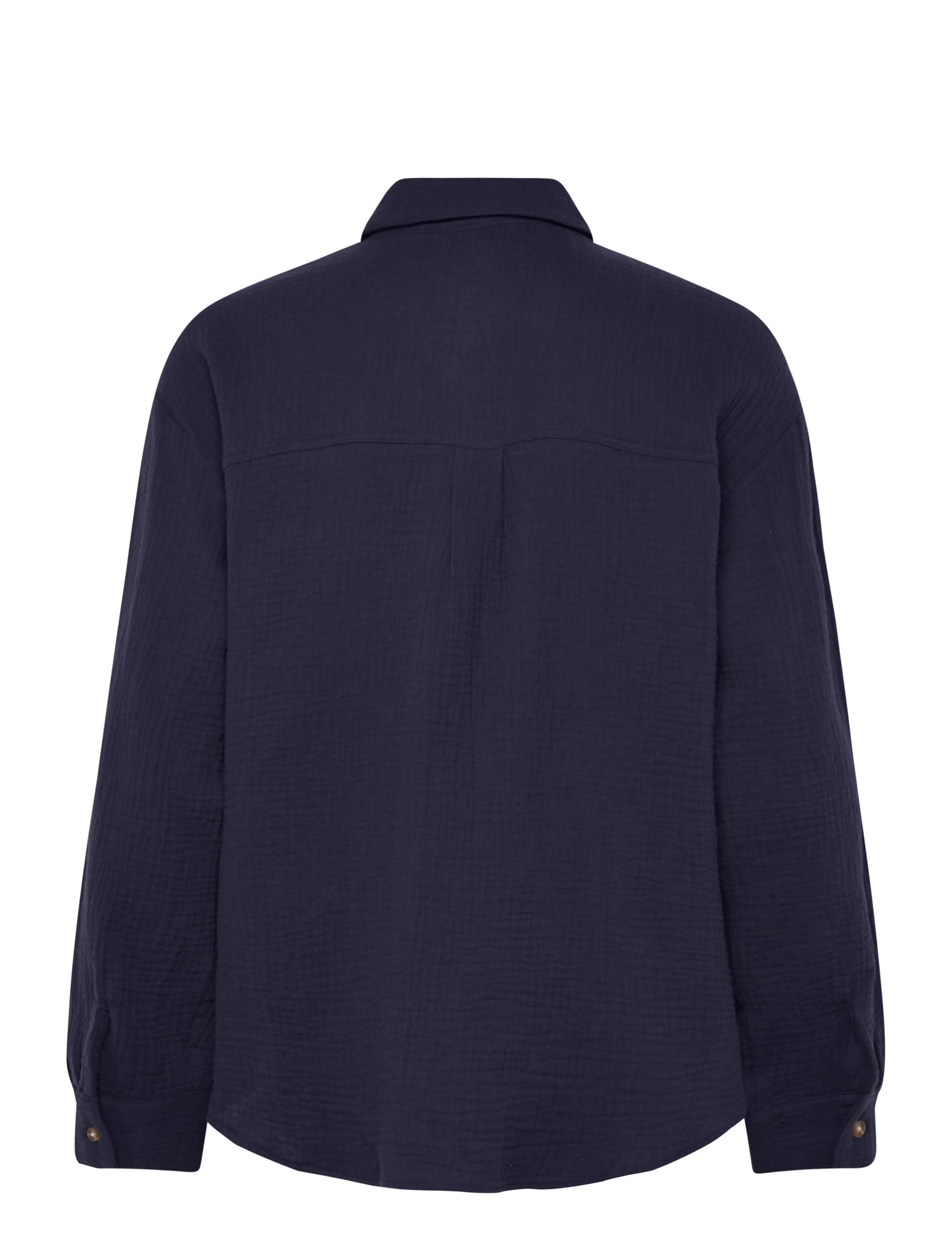 FREE/QUENT - FQESMINGO-SHIRT - long-sleeved shirts - navy blazer - 2