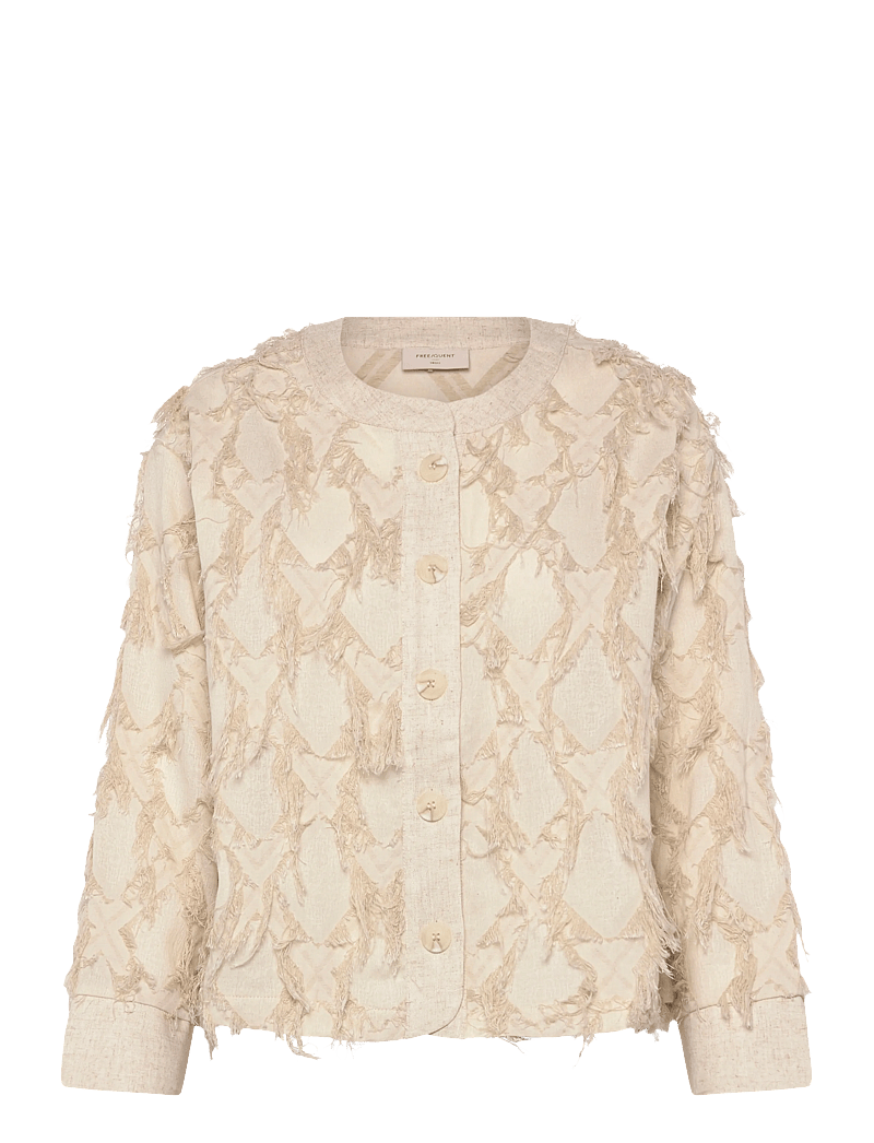 FREE/QUENT - FQFOLLY-JACKET - frühlingsjacken - moonbeam melange - 1