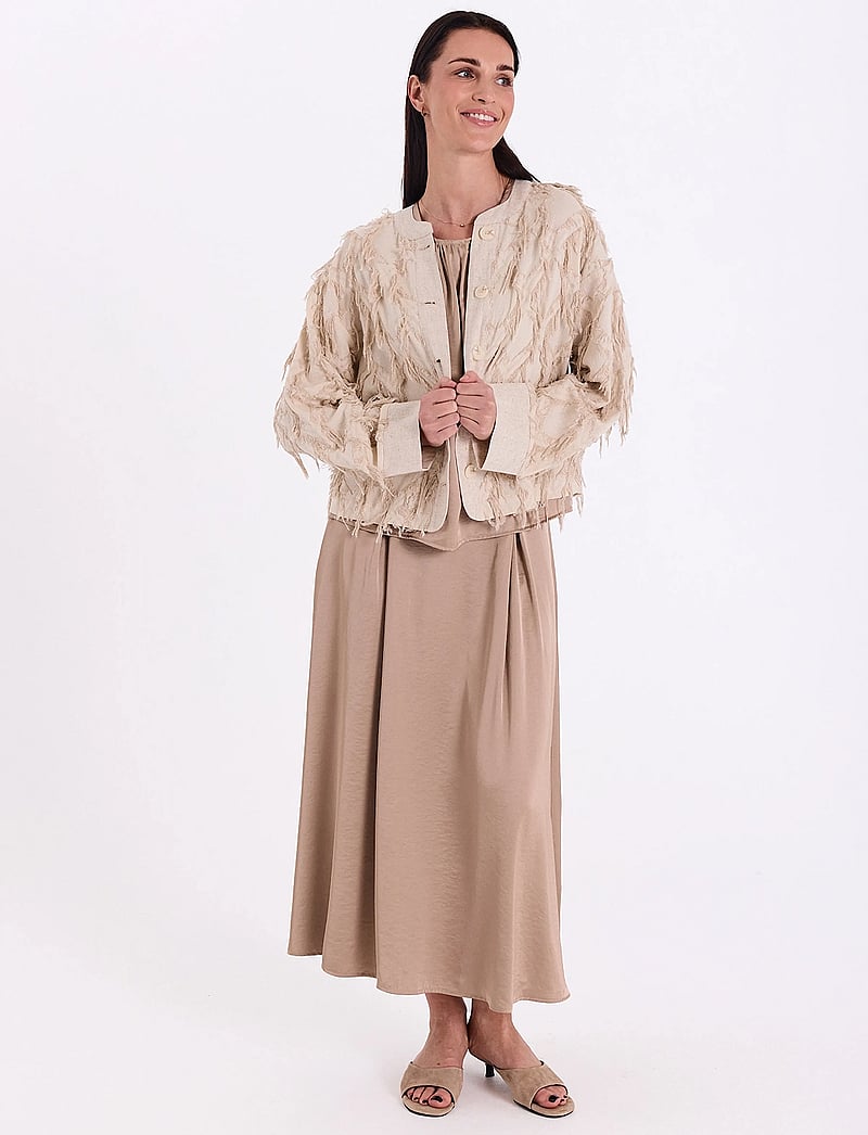 FREE/QUENT - FQFOLLY-JACKET - frühlingsjacken - moonbeam melange - 0