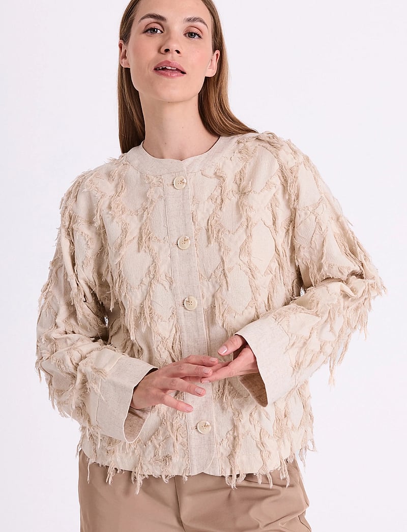 FREE/QUENT - FQFOLLY-JACKET - frühlingsjacken - moonbeam melange - 3