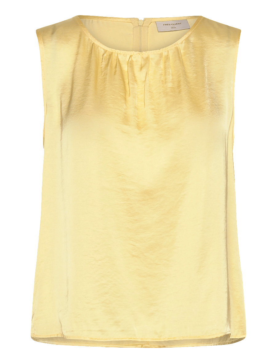 FREE/QUENT - FQDOVE-BLOUSE - Ærmeløse bluser - golden haze - 1