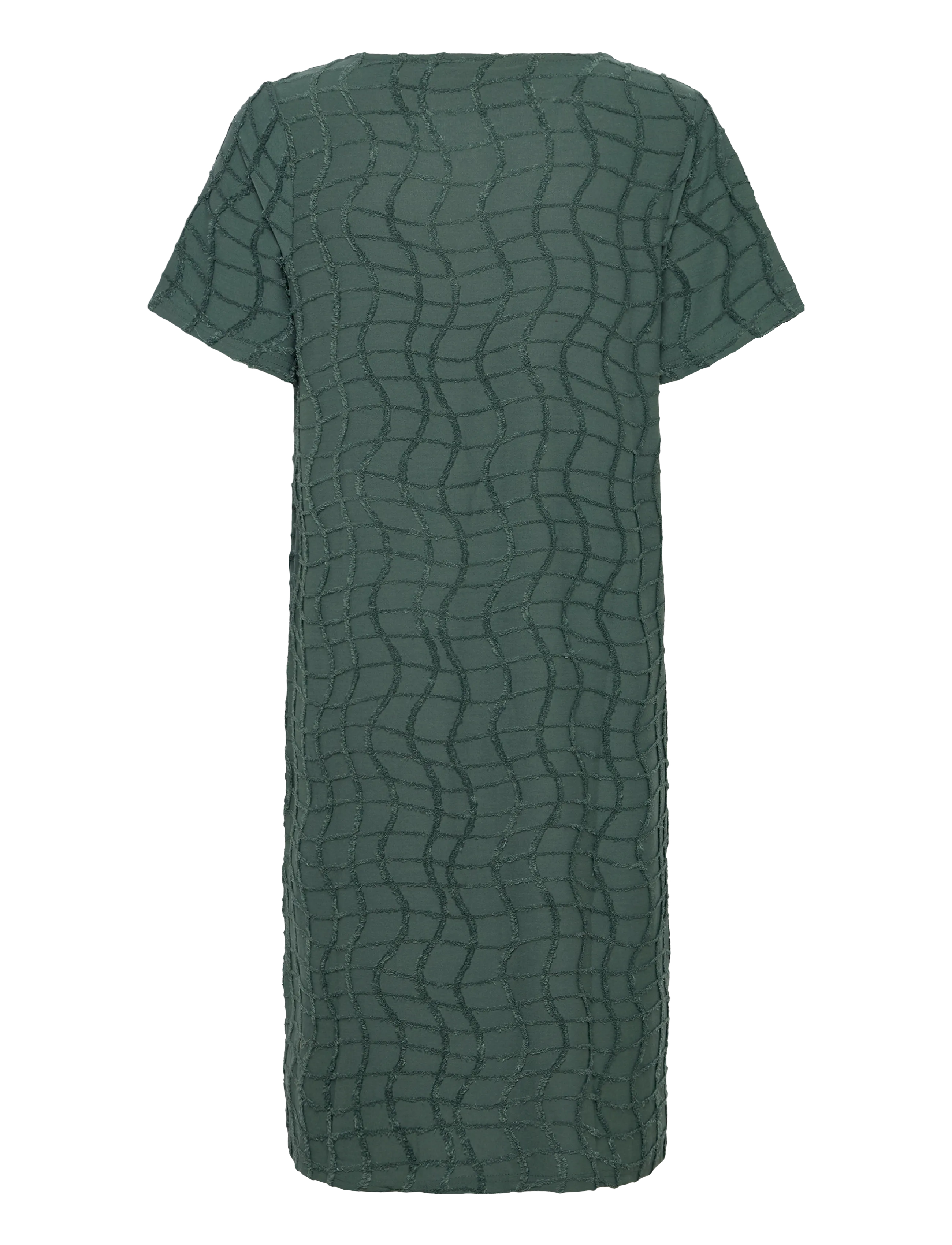 FREE/QUENT - FQALFI-DRESS - t-shirt-kleider - dark forest - 1