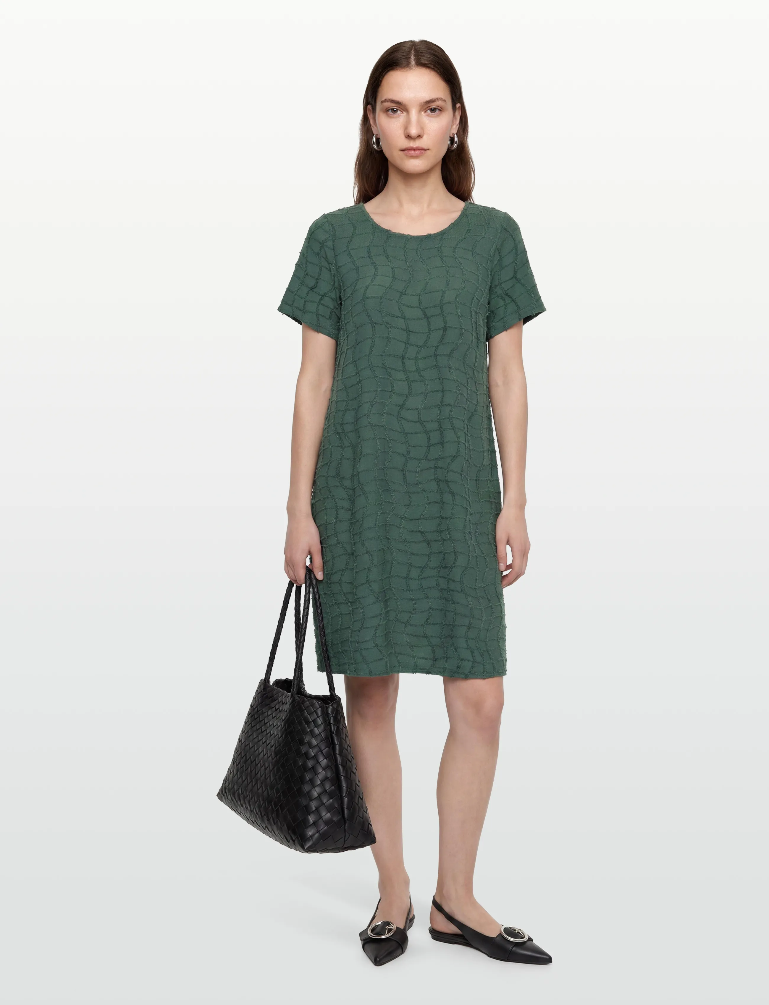 FREE/QUENT FQALFI-DRESS - Inspiration - DARK FOREST / green