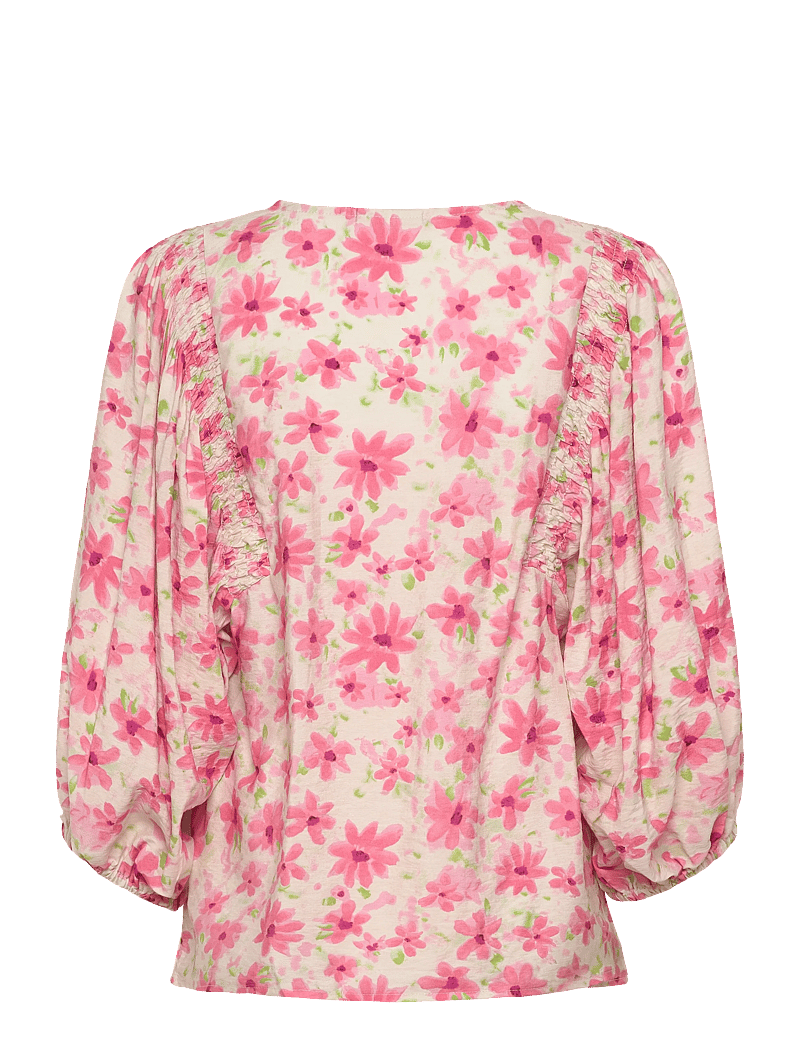 FREE/QUENT - FQJOVI-BLOUSE - langärmlige blusen - moonbeam w. sweet lilac - 2