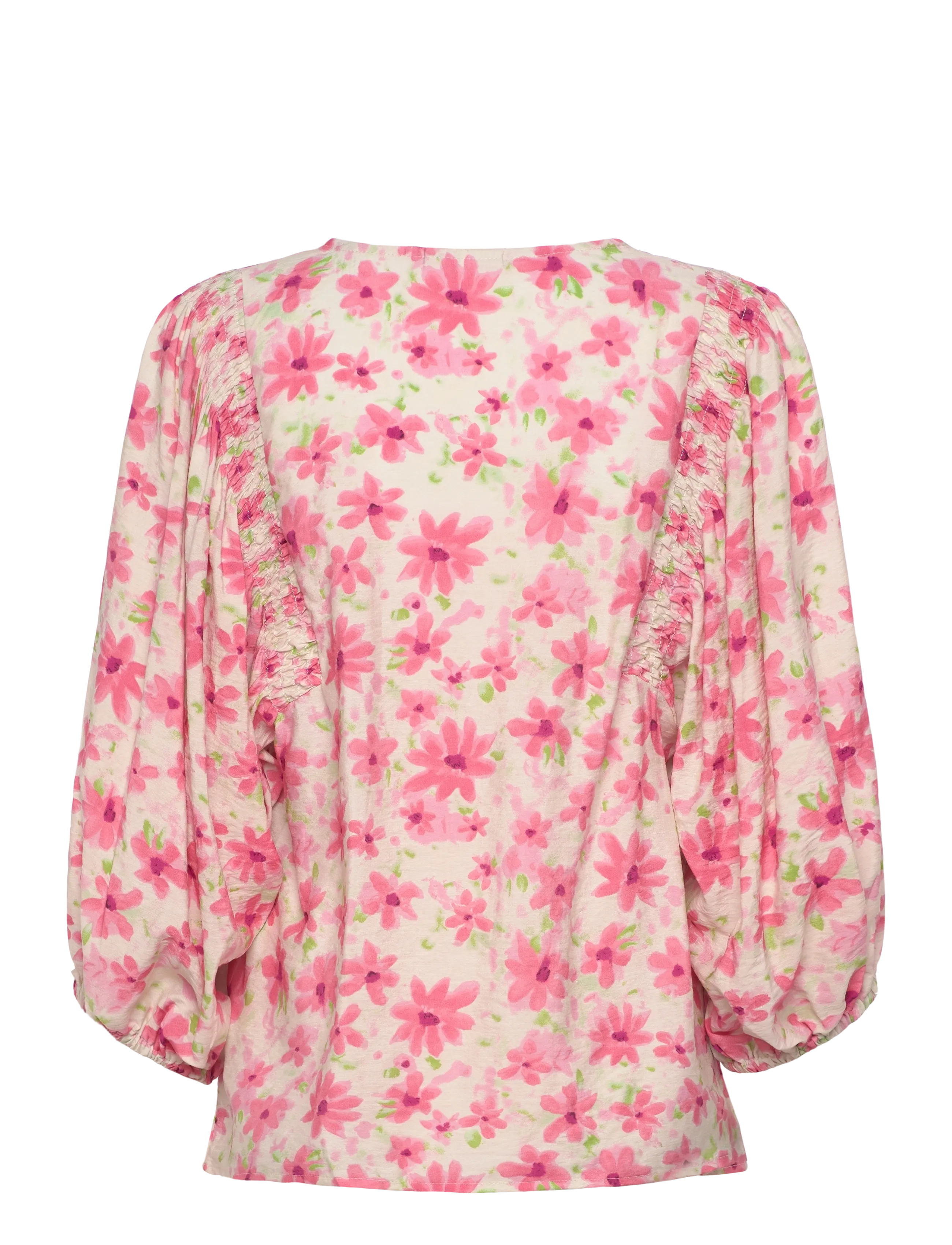 FREE/QUENT - FQJOVI-BLOUSE - long sleeved blouses - moonbeam w. sweet lilac - 2