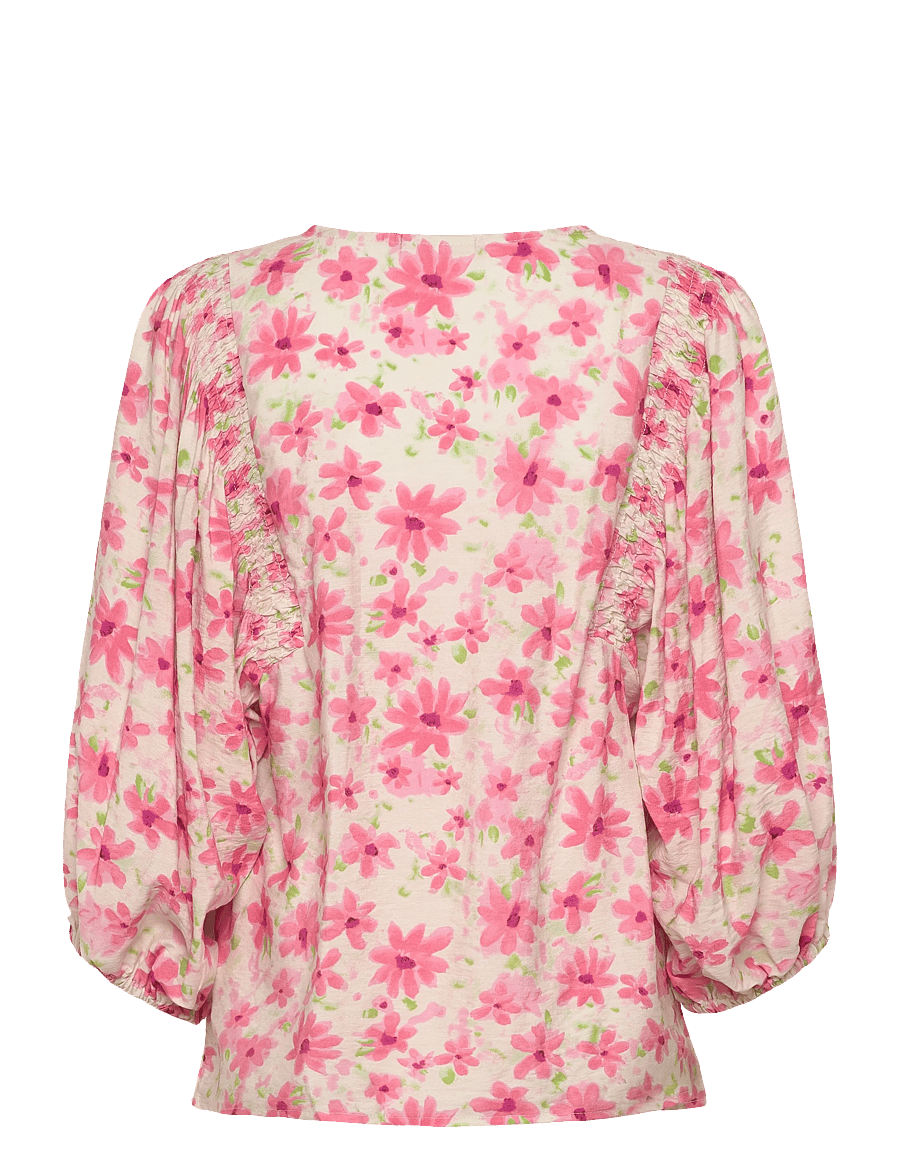 FREE/QUENT - FQJOVI-BLOUSE - langärmelige blusen - moonbeam w. sweet lilac - 2