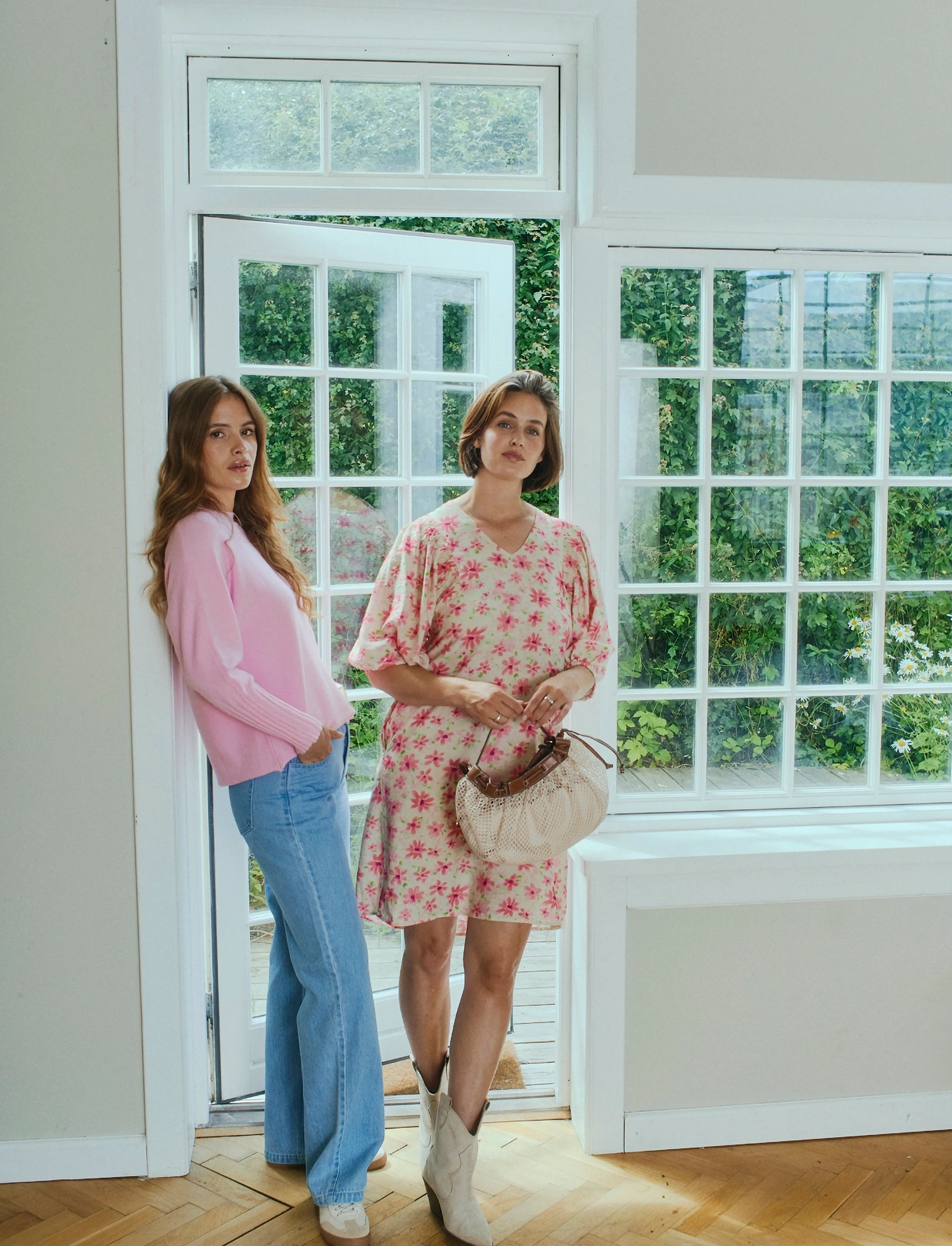 FREE/QUENT FQJOVI-DRESS - Kleider - MOONBEAM W. SWEET LILAC / pink/rose