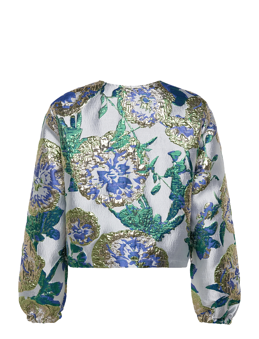 FREE/QUENT - FQFAY-JACKET - long sleeved blouses - zen blue w. ultramarine - 2