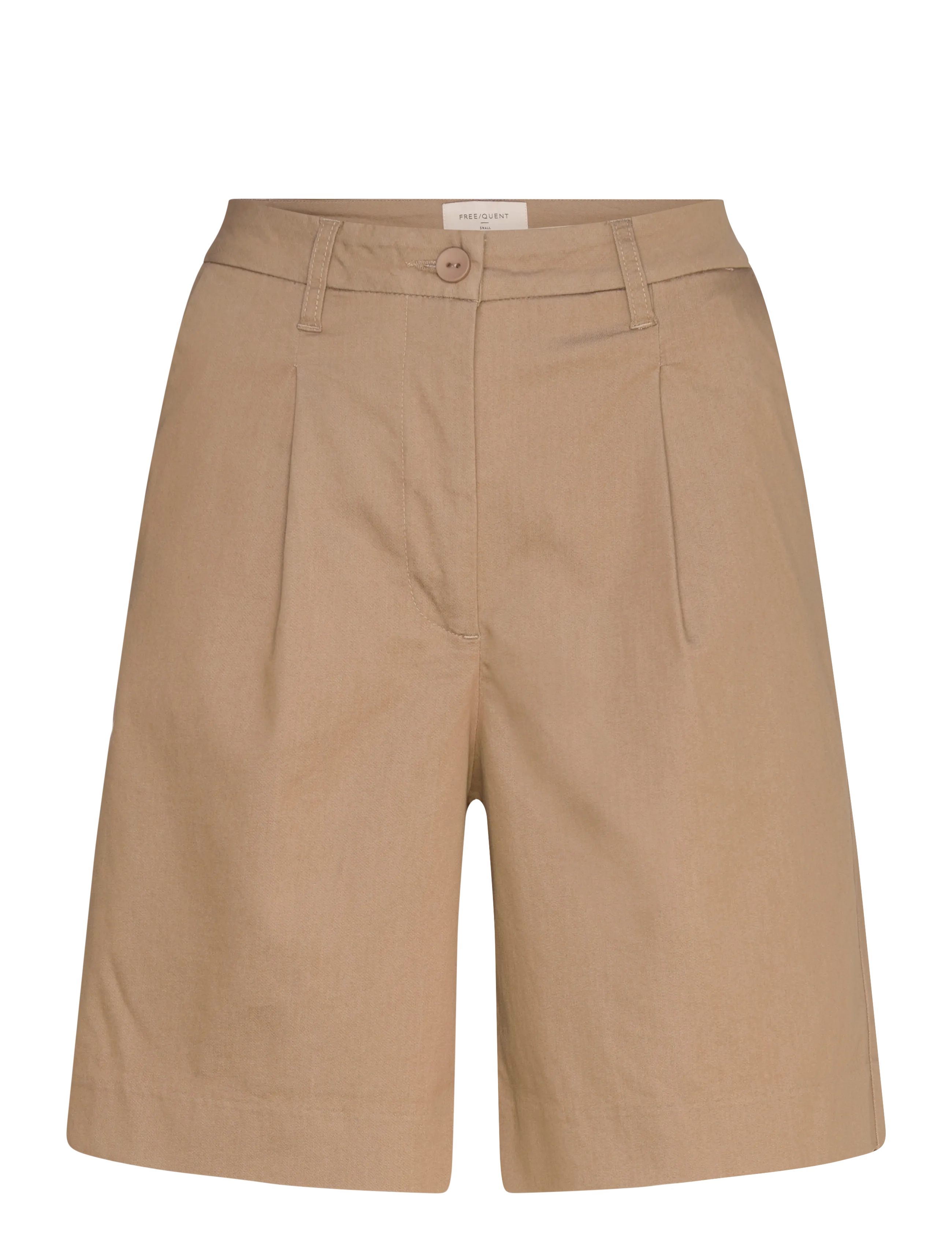 FREE/QUENT FQHAYE-SHORTS - Lühikesed püksid - SILVER MINK / beige