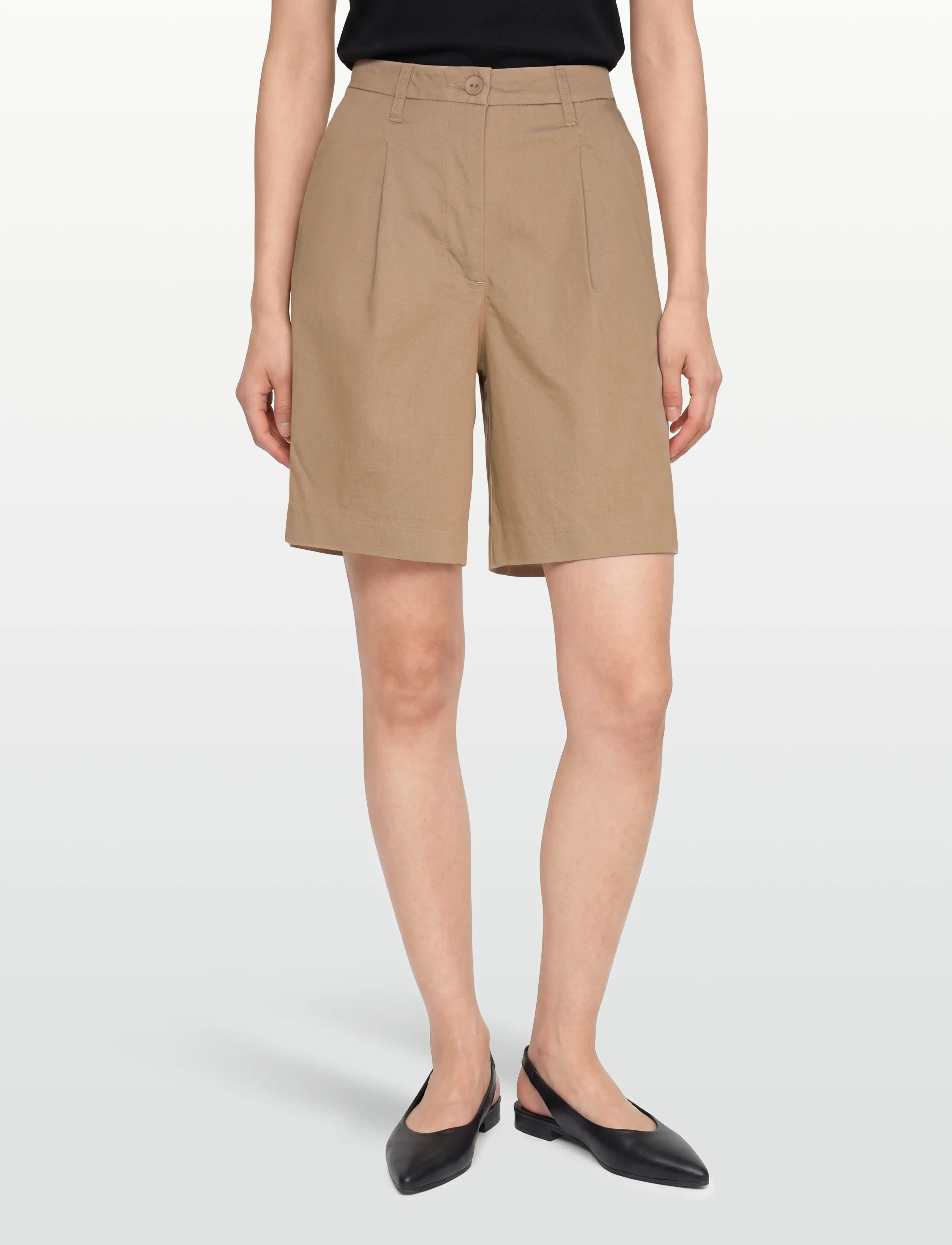 FREE/QUENT - FQHAYE-SHORTS - casual shorts - silver mink - 3
