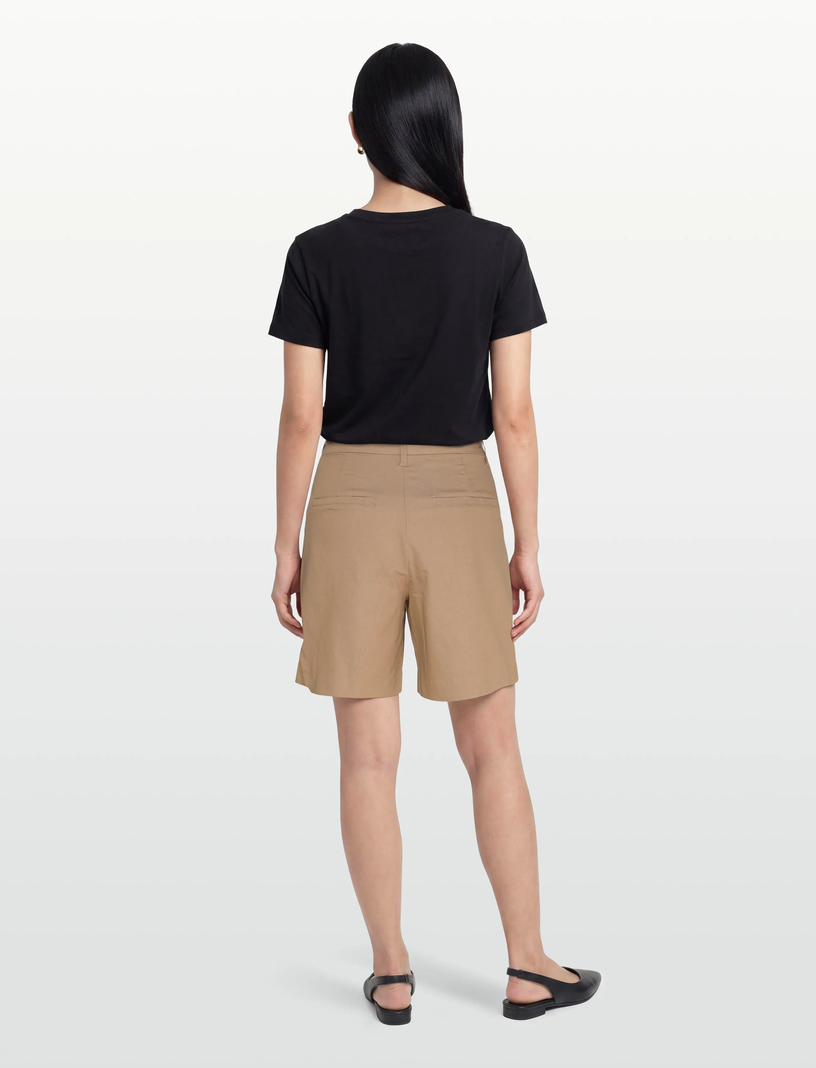 FREE/QUENT - FQHAYE-SHORTS - casual shorts - silver mink - 4