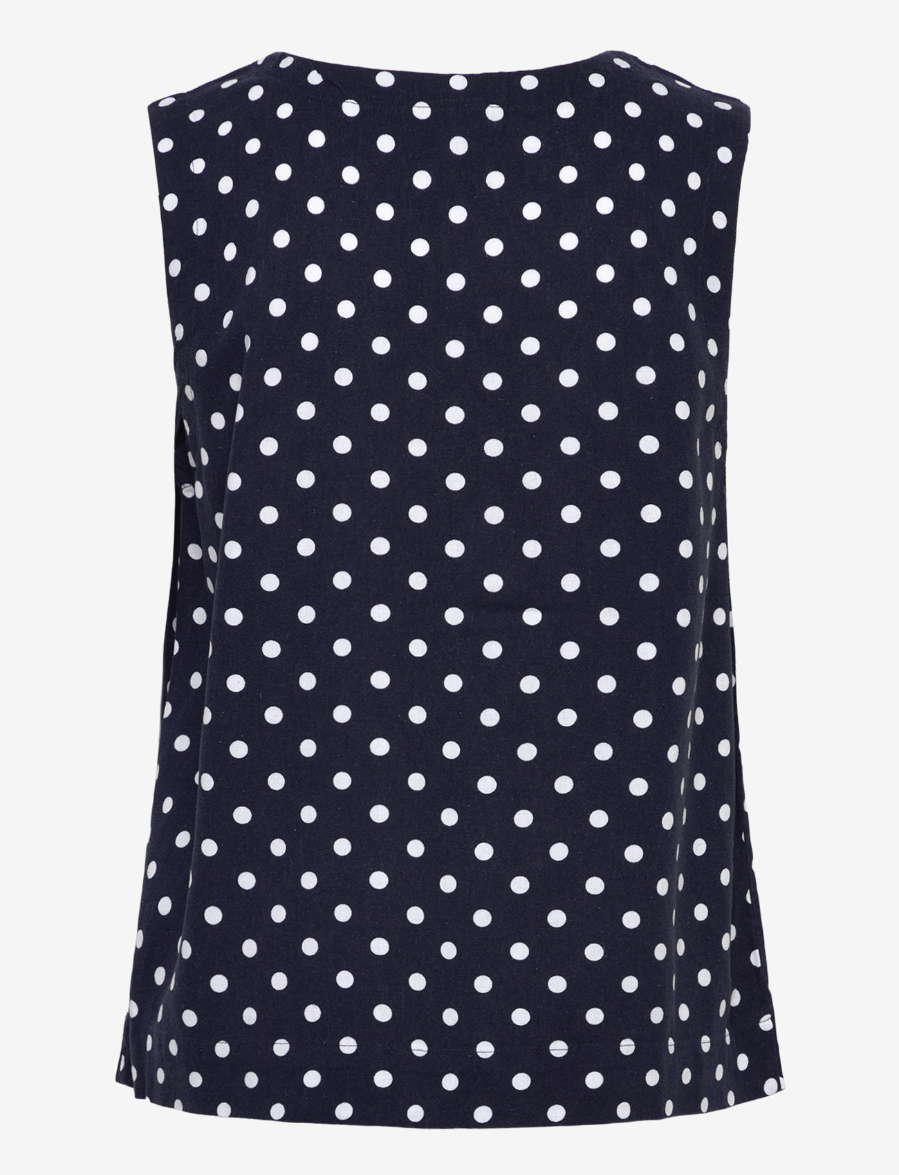 FREE/QUENT - FQLAVISCO-TOP - sleeveless blouses - navy blazer w. brilliant white - 1