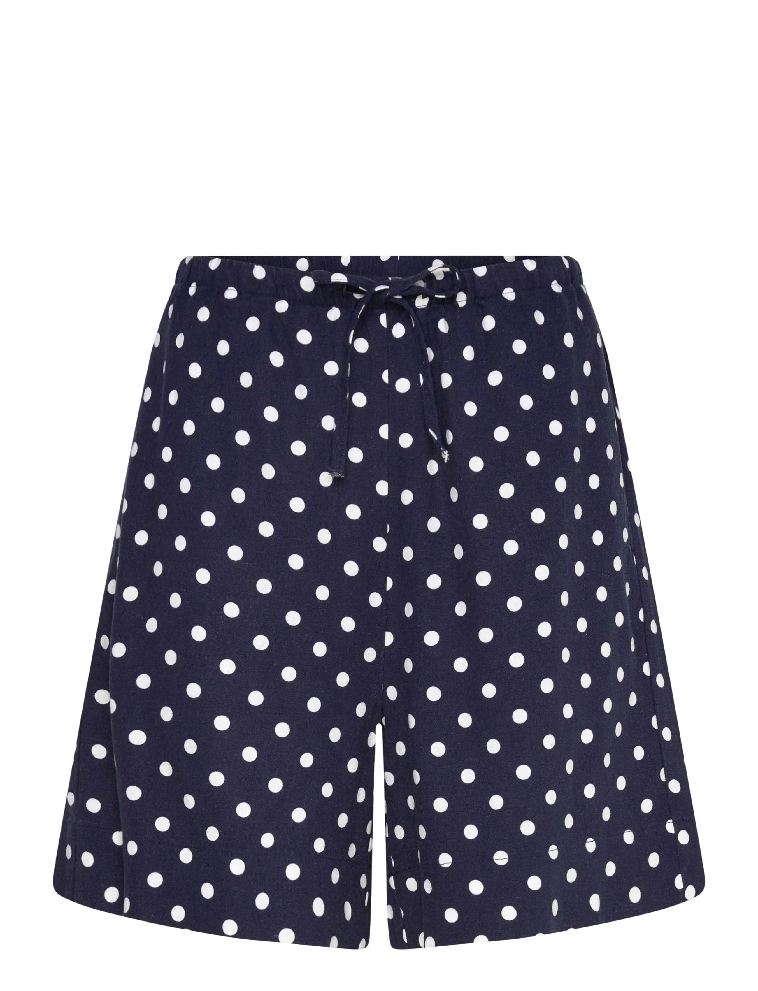 FREE/QUENT FQLAVISCO-SHORTS - Shorts - NAVY BLAZER W. BRILLIANT WHITE / navy