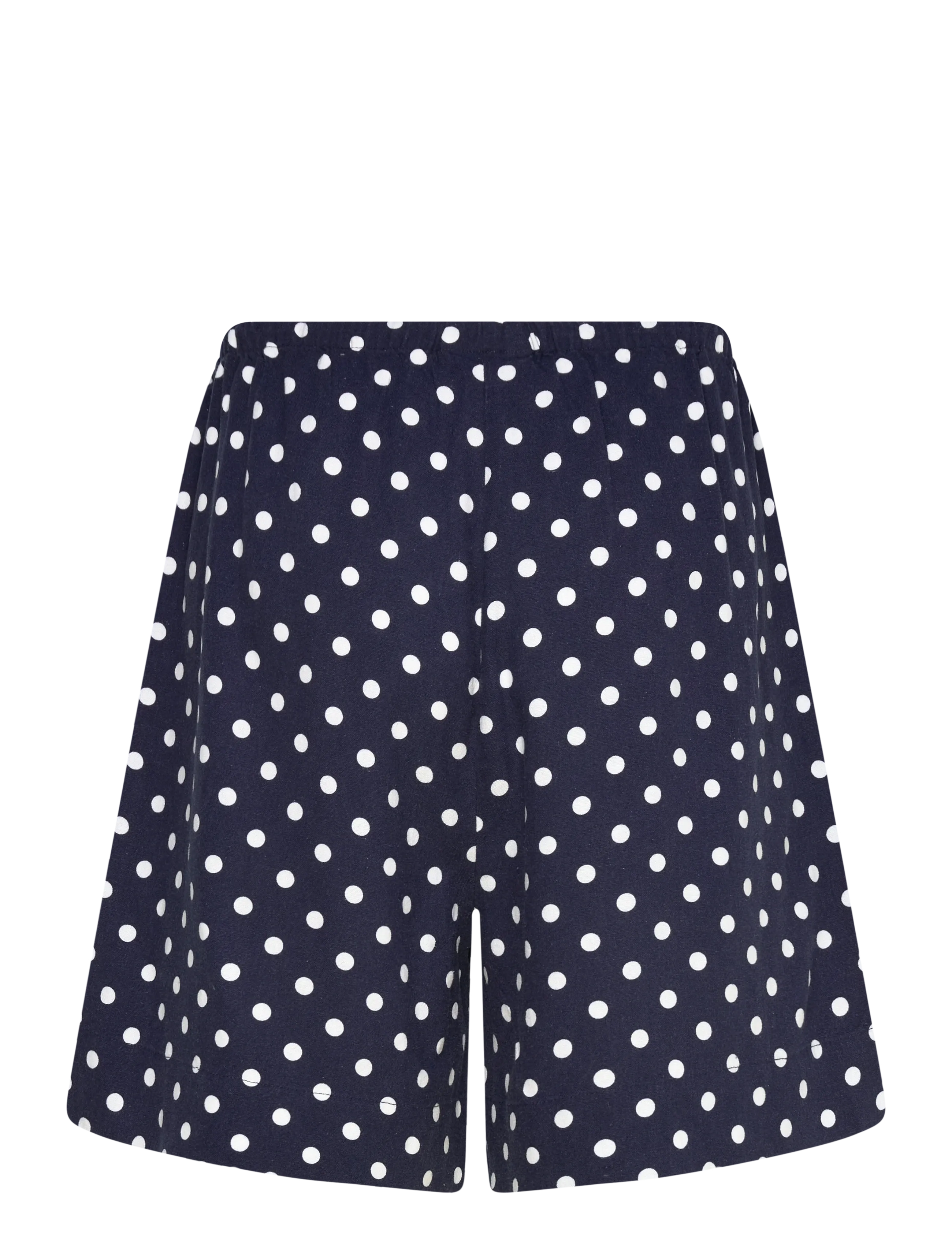 FREE/QUENT - FQLAVISCO-SHORTS - linased lühikesed püksid - navy blazer w. brilliant white - 1