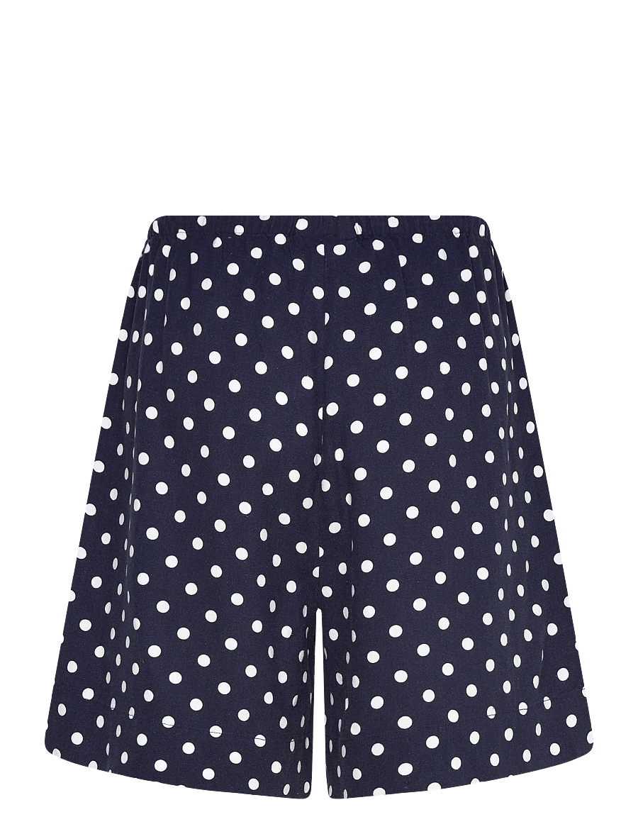 FREE/QUENT - FQLAVISCO-SHORTS - linased lühikesed püksid - navy blazer w. brilliant white - 1