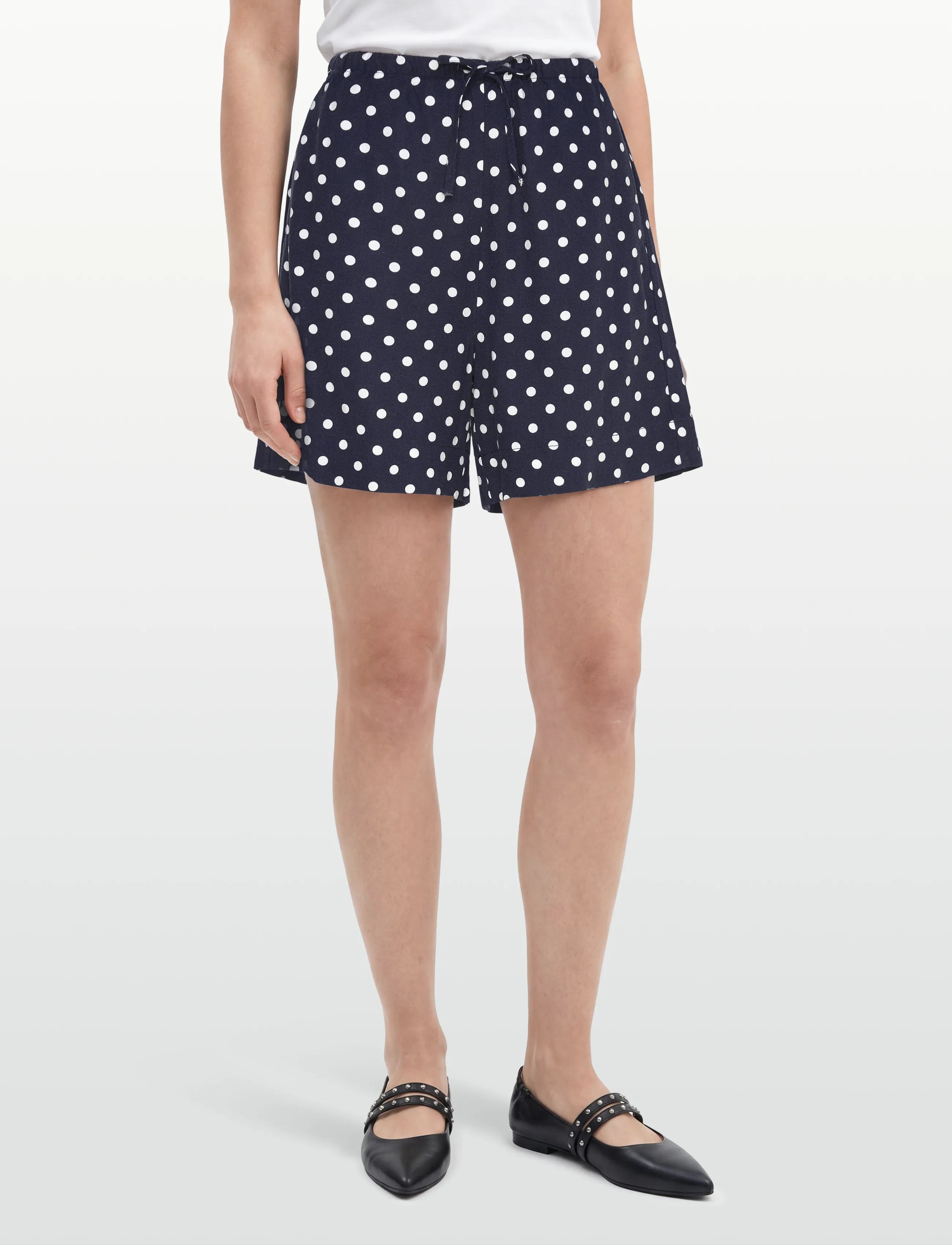 FREE/QUENT - FQLAVISCO-SHORTS - laagste prijzen - navy blazer w. brilliant white - 3