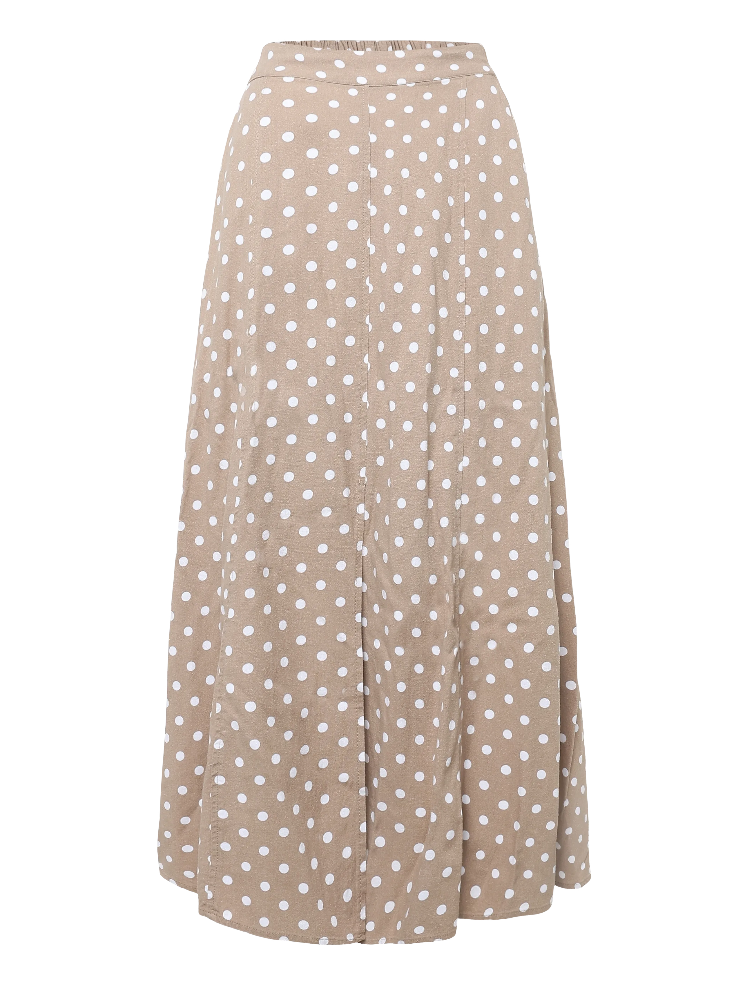 FREE/QUENT FQLAVISCO-SKIRT - New arrivals - SILVER MINK W. BRILLIANT WHITE / beige