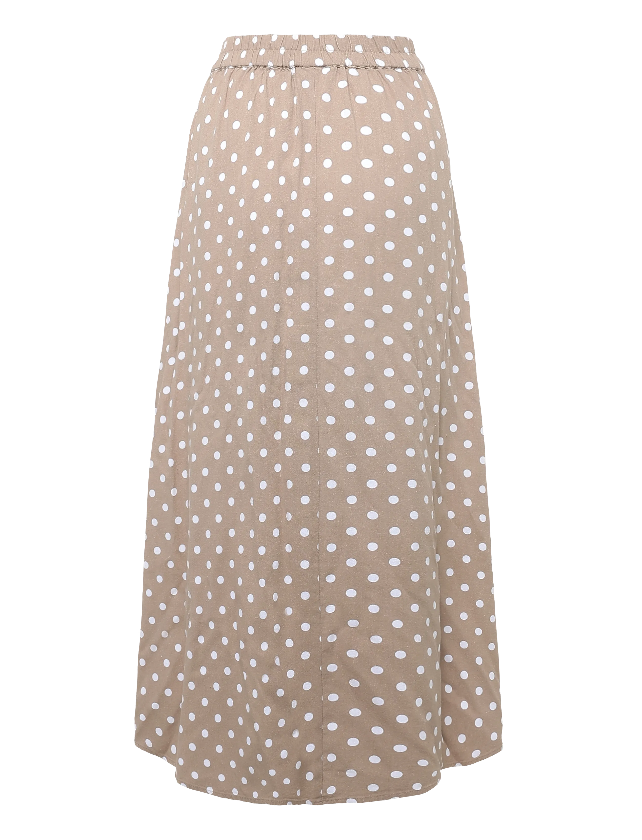 FREE/QUENT - FQLAVISCO-SKIRT - maxi skirts - silver mink w. brilliant white - 2