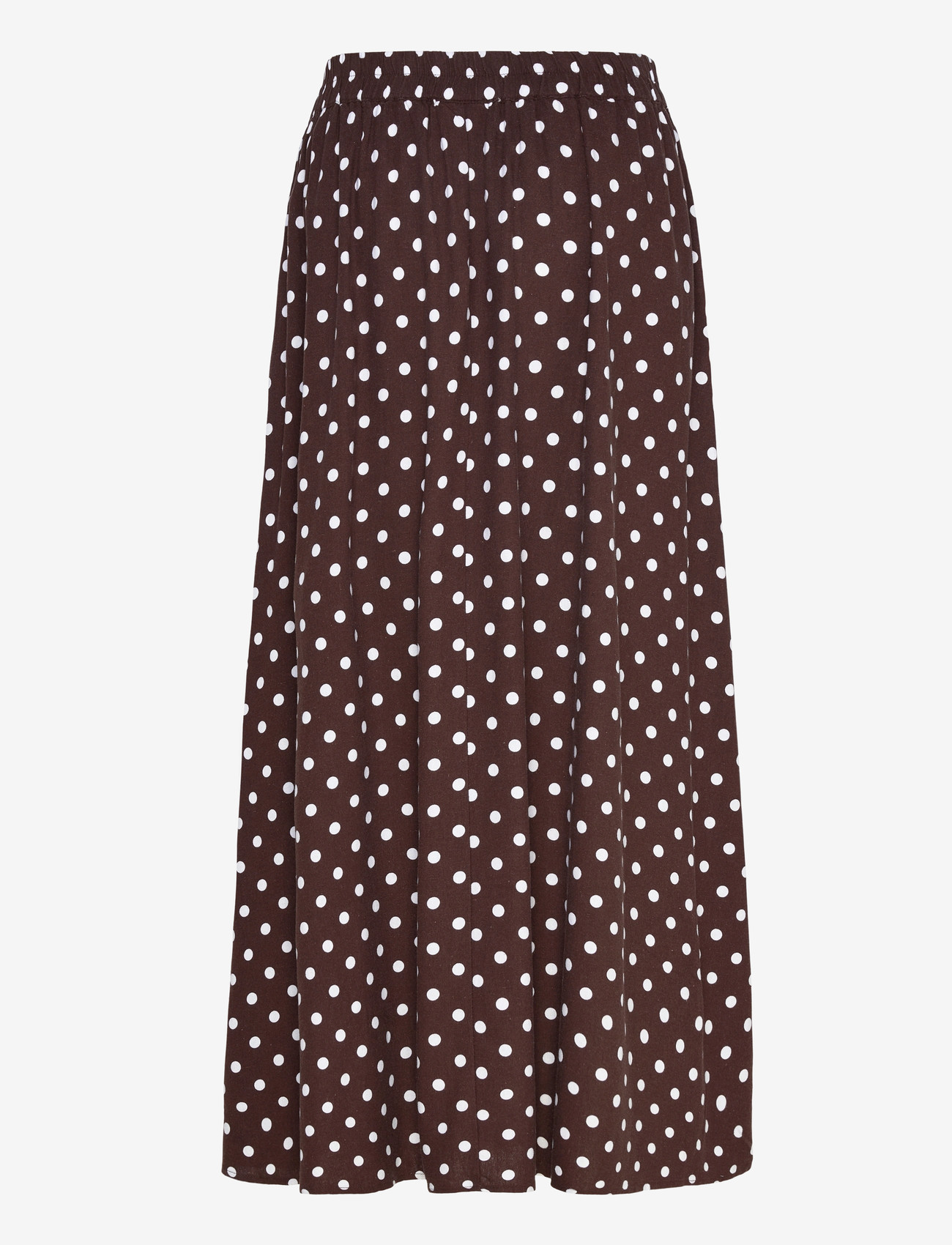 FREE/QUENT - FQLAVISCO-SKIRT - maxi nederdele - coffee bean w. brilliant white - 2