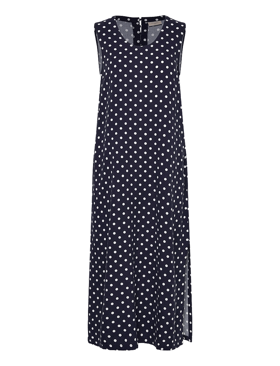 FREE/QUENT - FQLAVISCO-DRESS - maxiklänningar - navy blazer w. brilliant white - 0