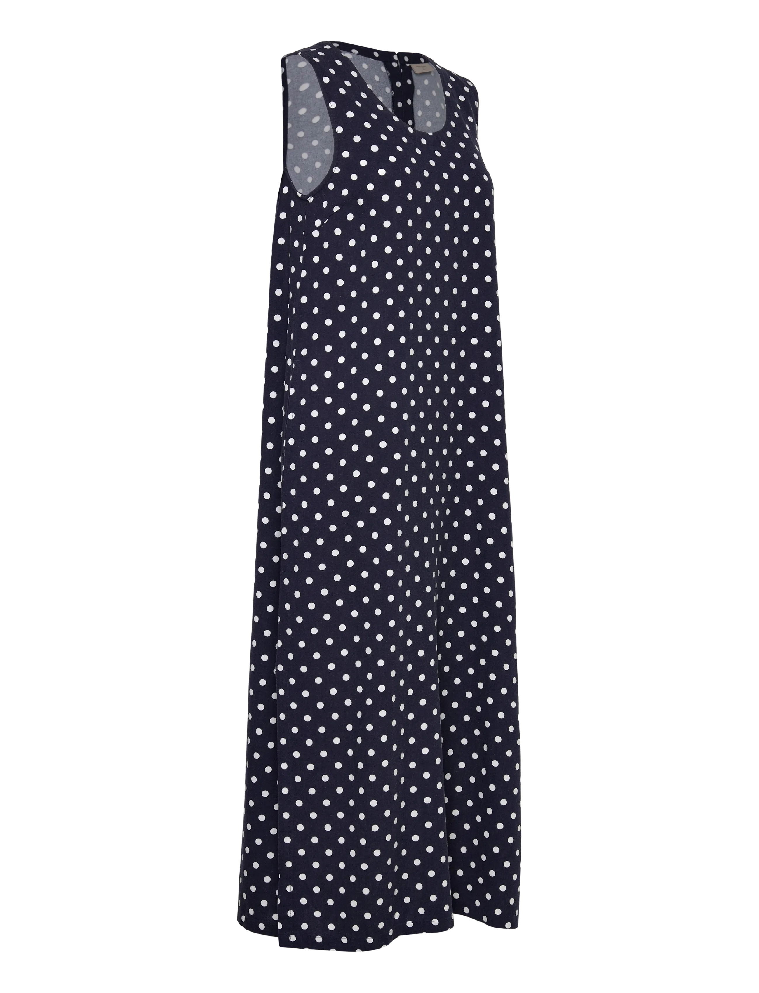 FREE/QUENT - FQLAVISCO-DRESS - maxi dresses - navy blazer w. brilliant white - 3