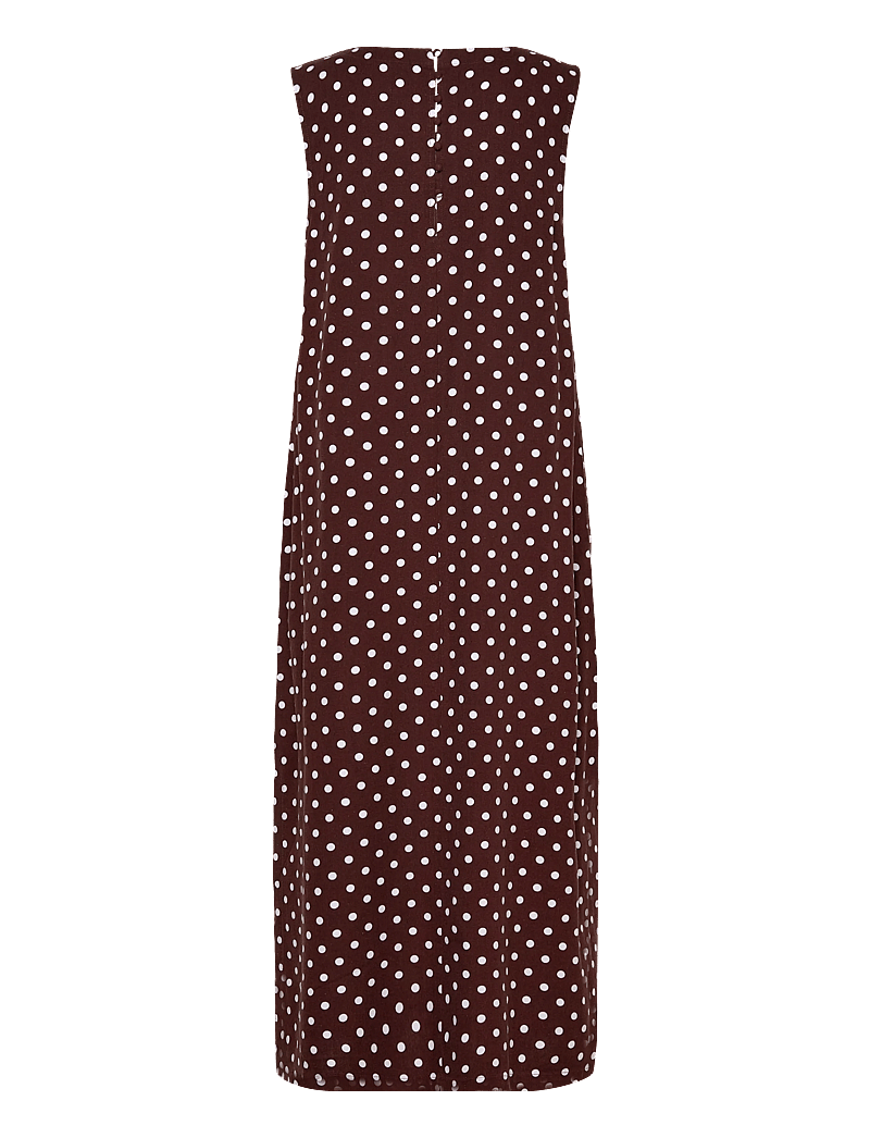FREE/QUENT - FQLAVISCO-DRESS - maxi kjoler - coffee bean w. brilliant white - 2