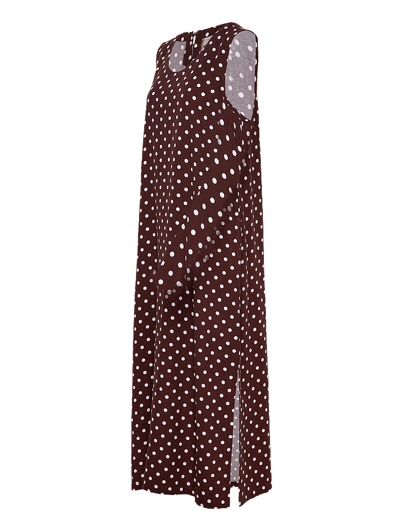 FREE/QUENT - FQLAVISCO-DRESS - maxi kjoler - coffee bean w. brilliant white - 3