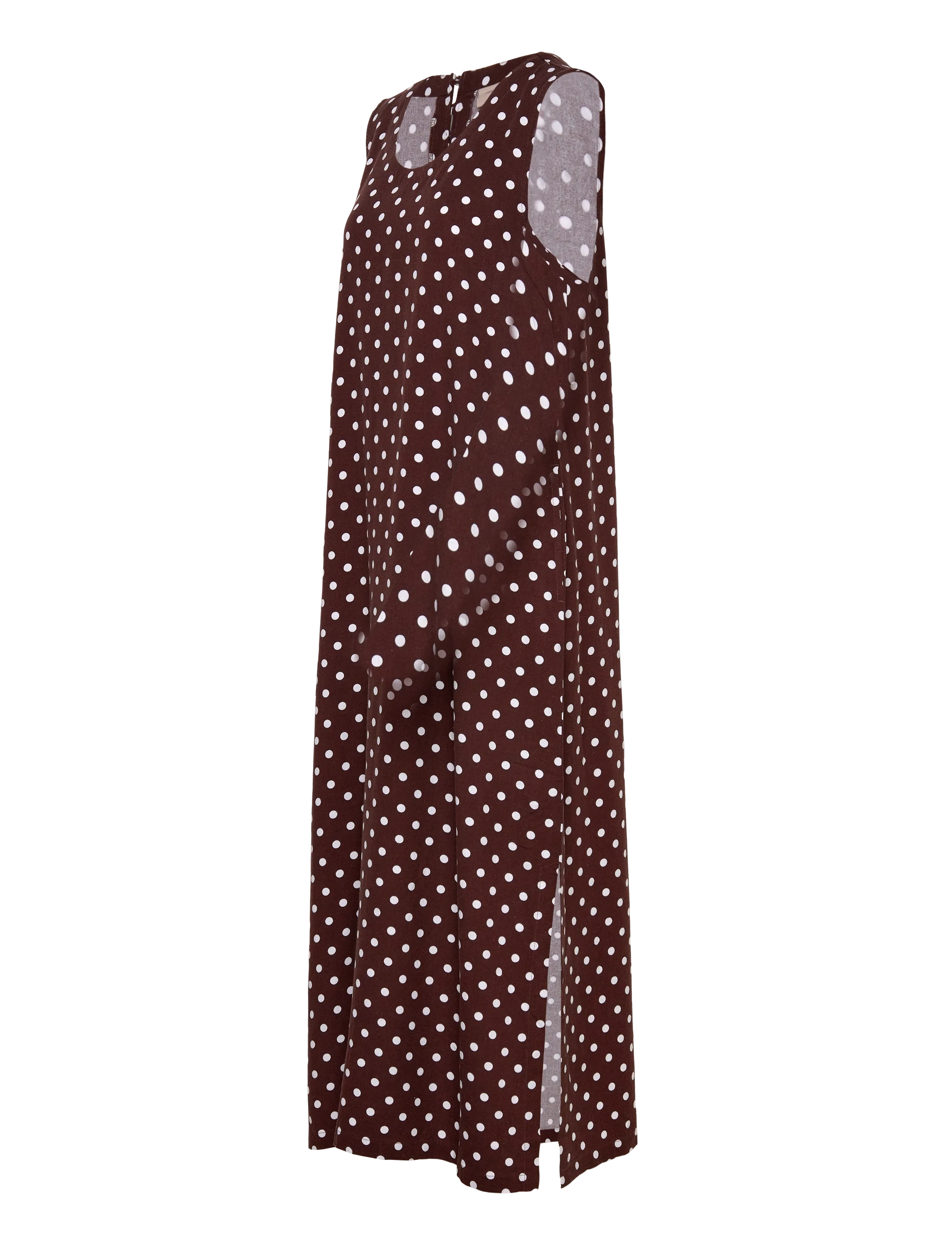 FREE/QUENT - FQLAVISCO-DRESS - maxiklänningar - coffee bean w. brilliant white - 3