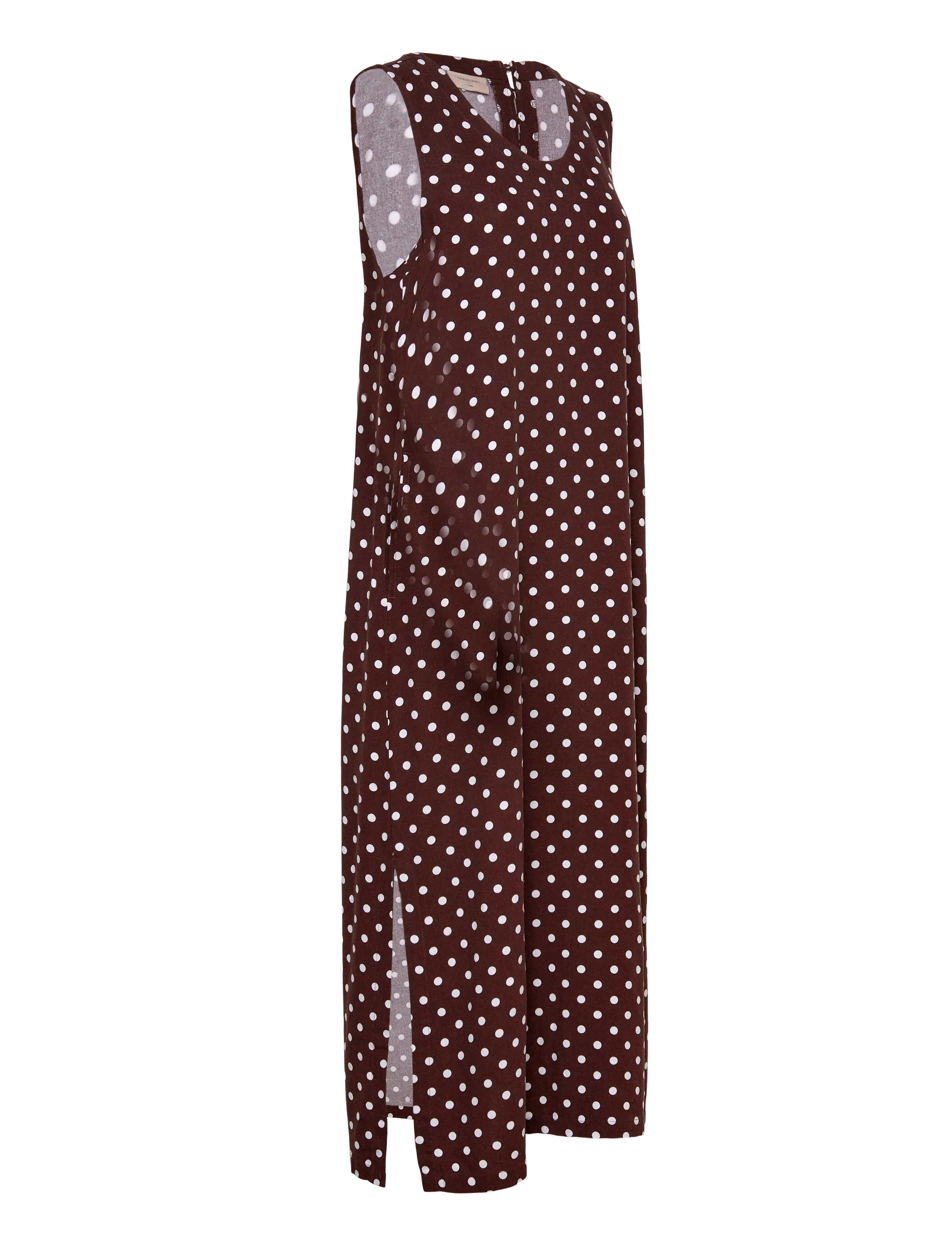 FREE/QUENT - FQLAVISCO-DRESS - maxiklänningar - coffee bean w. brilliant white - 4