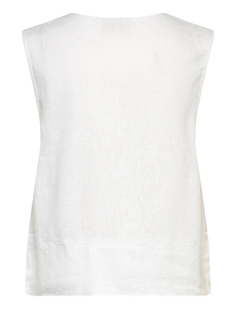 FREE/QUENT - FQLAVA-TOP - Ärmellose blusen - brilliant white - 2