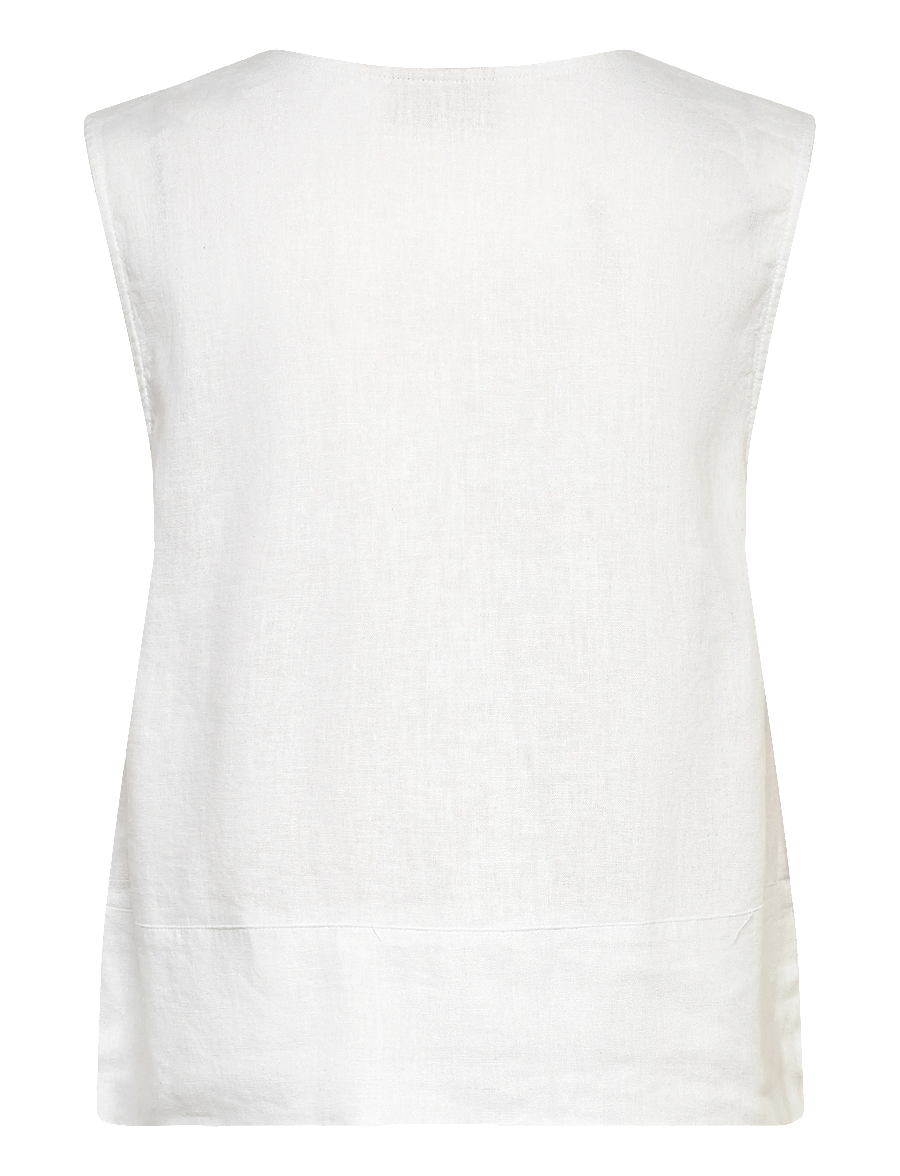 FREE/QUENT - FQLAVA-TOP - Ärmlösa blusar - brilliant white - 2