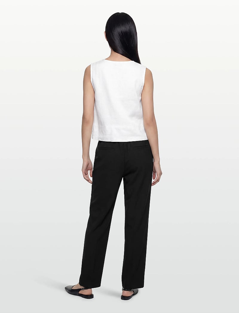 FREE/QUENT - FQLAVA-TOP - Ärmellose blusen - brilliant white - 4