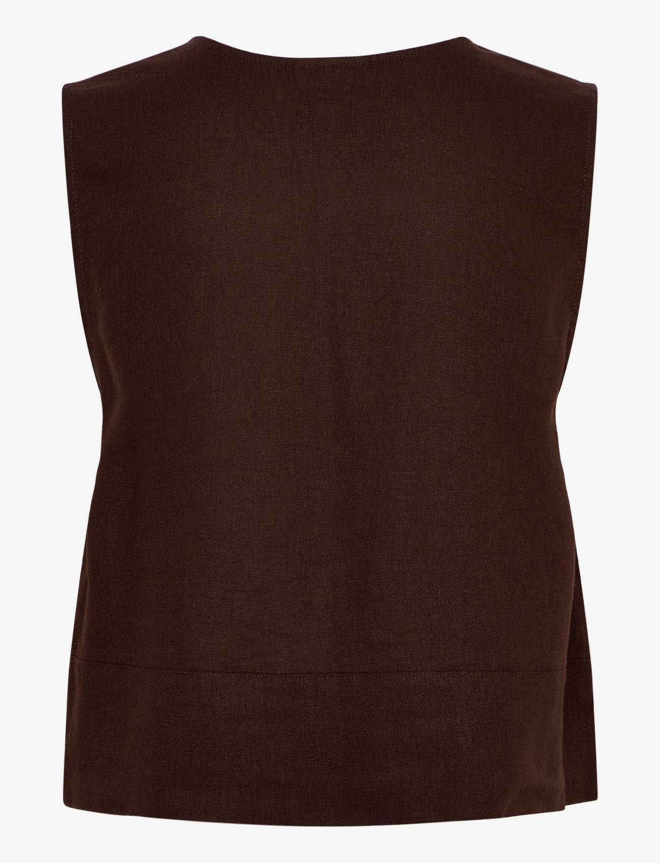 FREE/QUENT - FQLAVA-TOP - Ärmellose blusen - coffee bean - 1