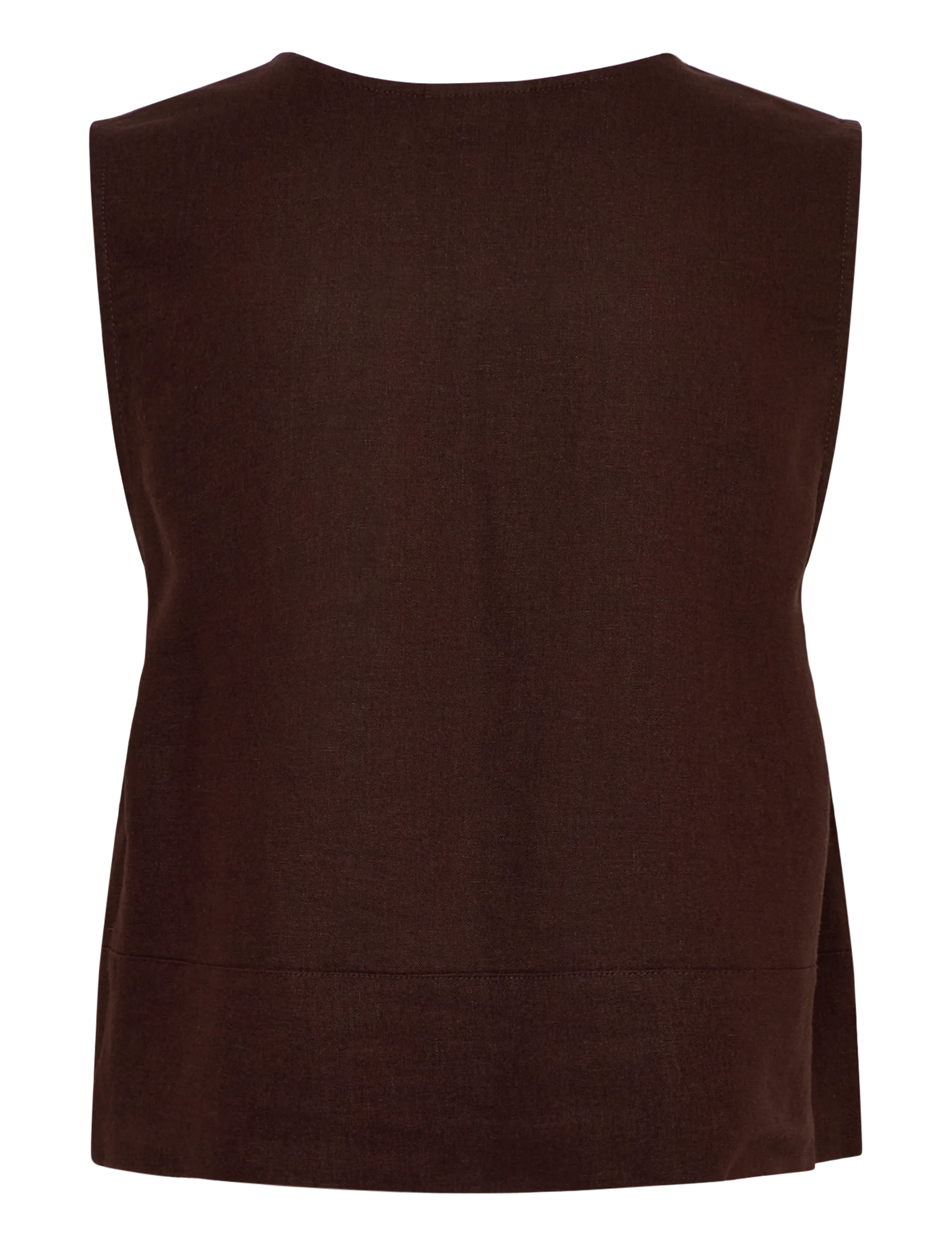 FREE/QUENT - FQLAVA-TOP - Ærmeløse bluser - coffee bean - 1