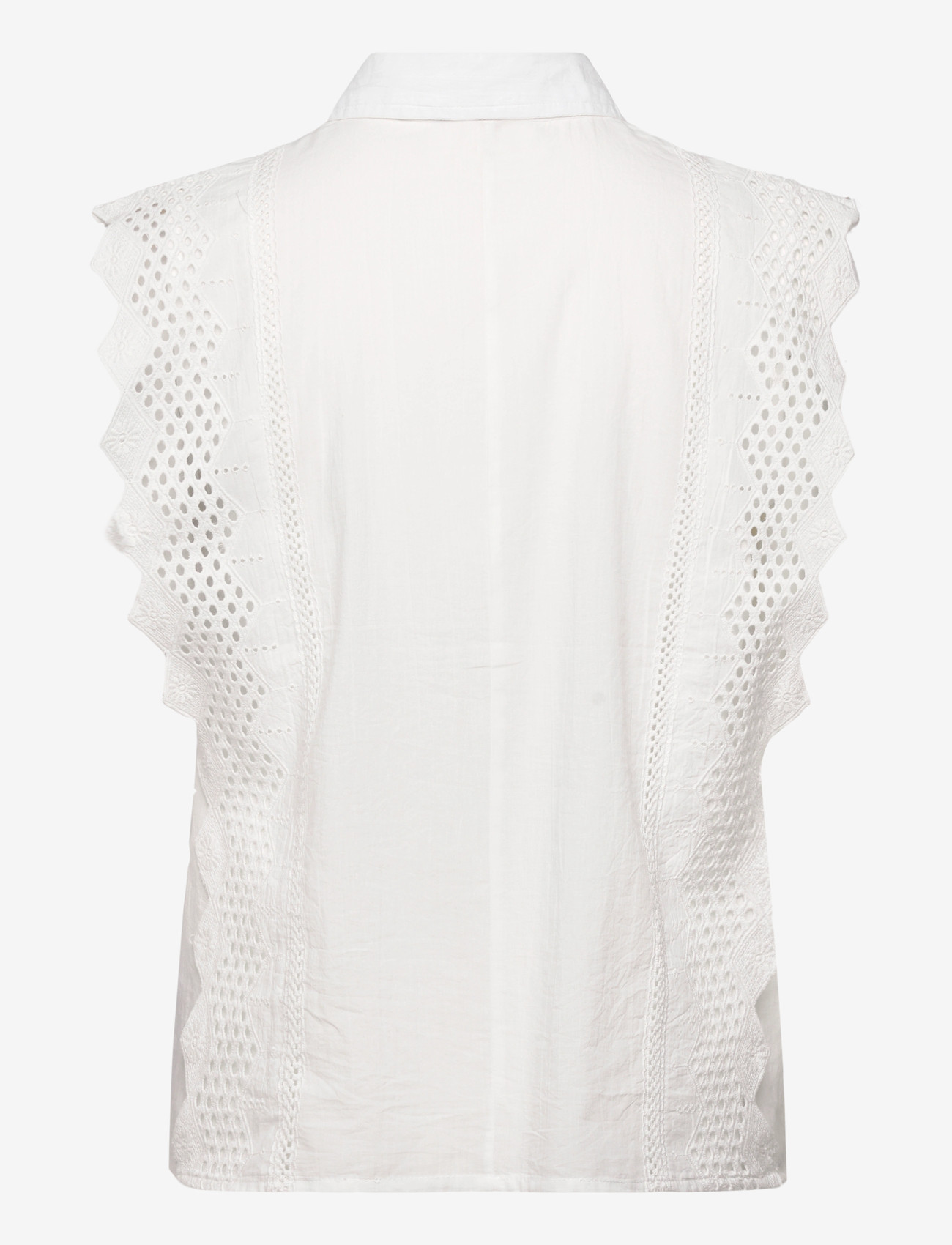 FREE/QUENT - FQBINA-BLOUSE - Ærmeløse bluser - brilliant white - 2