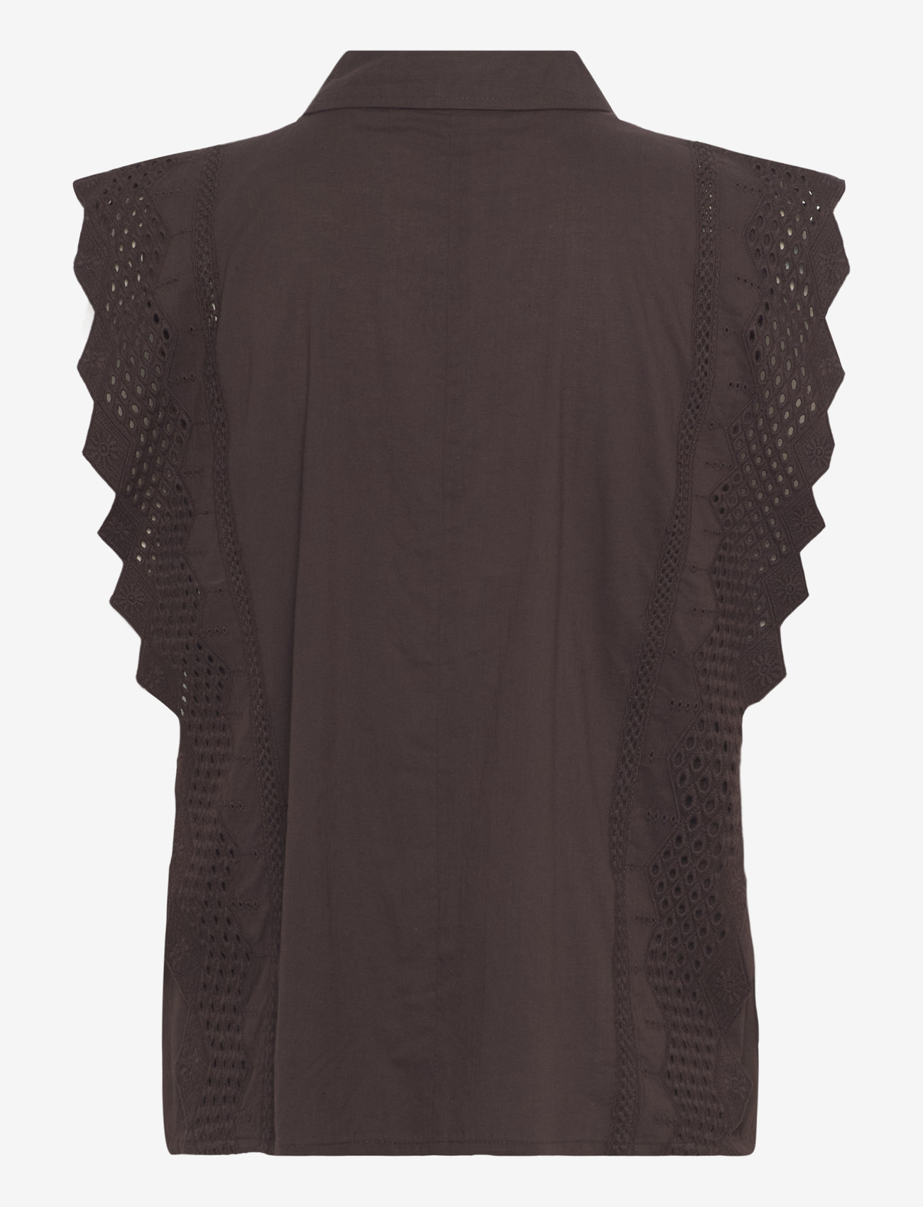 FREE/QUENT - FQBINA-BLOUSE - Ærmeløse bluser - coffee bean - 1