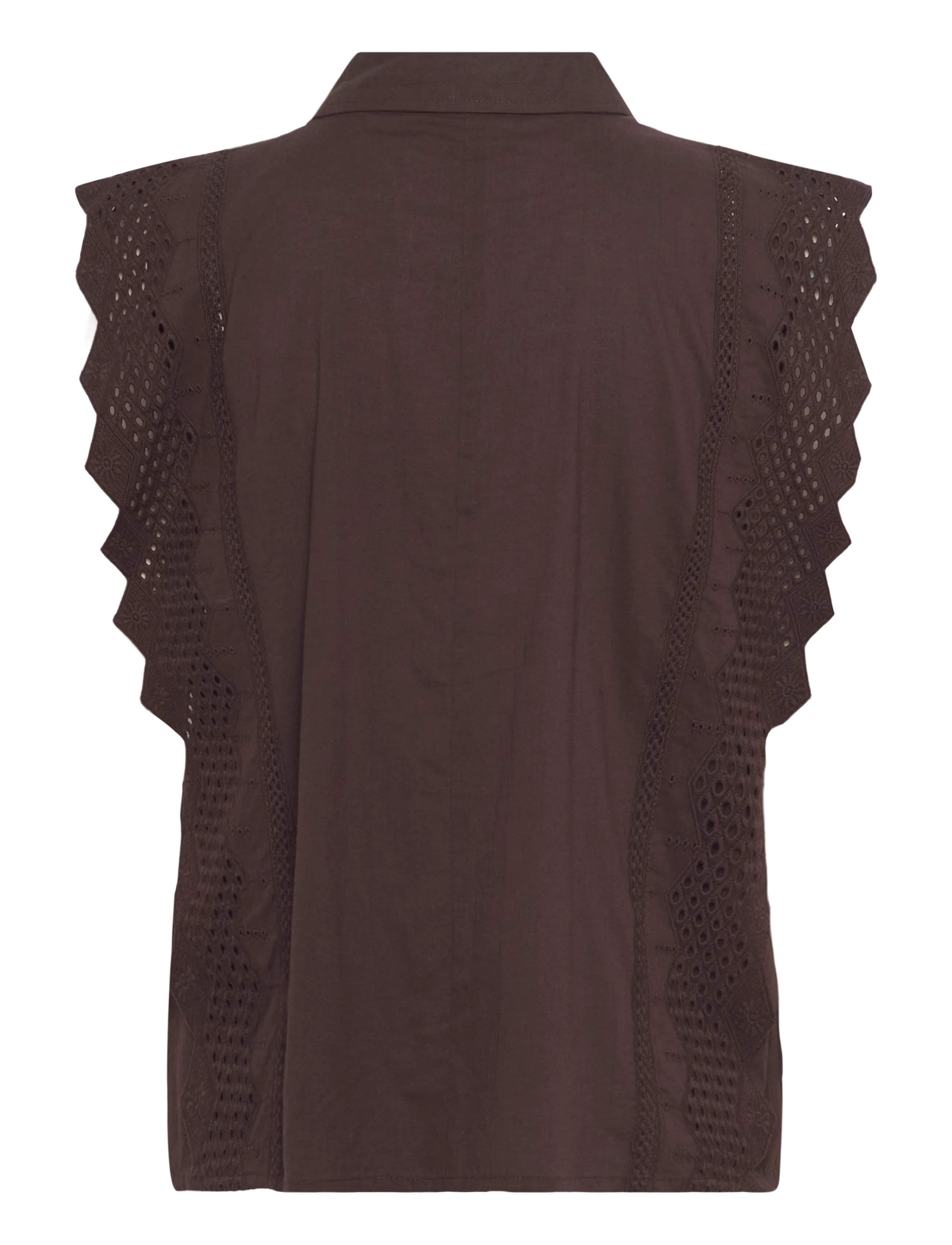 FREE/QUENT - FQBINA-BLOUSE - Ärmellose blusen - coffee bean - 1