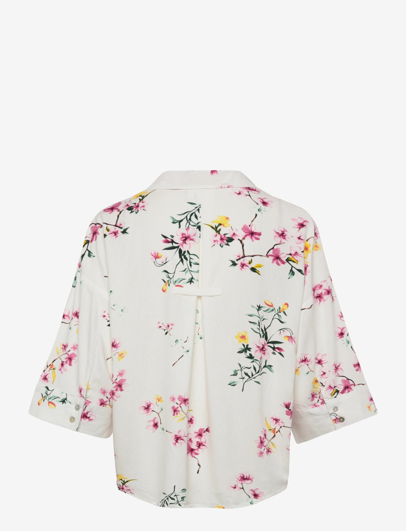 FREE/QUENT - FQLAVISCO-SHIRT - kortærmede skjorter - star off-white w. ballerina - 1
