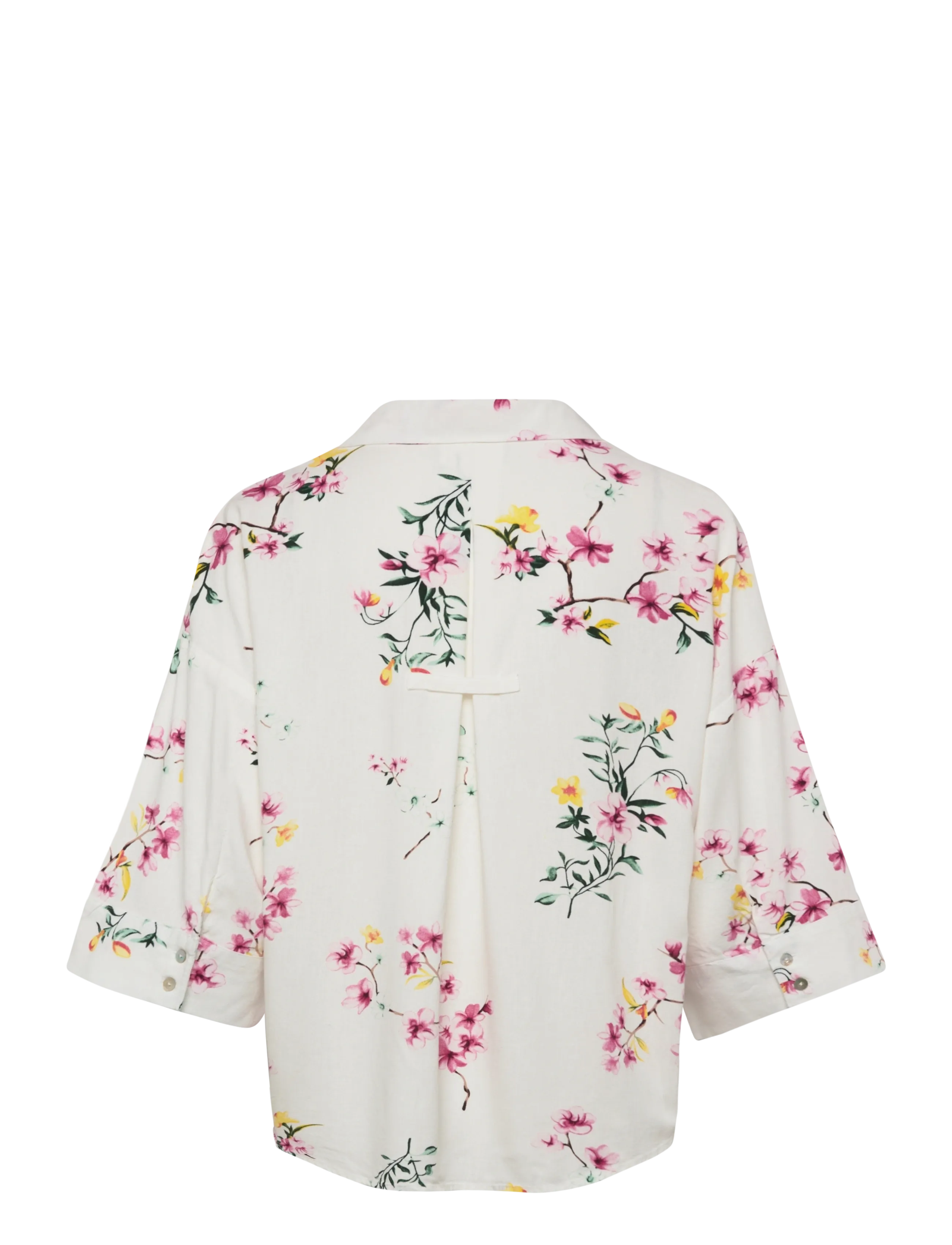 FREE/QUENT - FQLAVISCO-SHIRT - kurzärmlige hemden - star off-white w. ballerina - 1