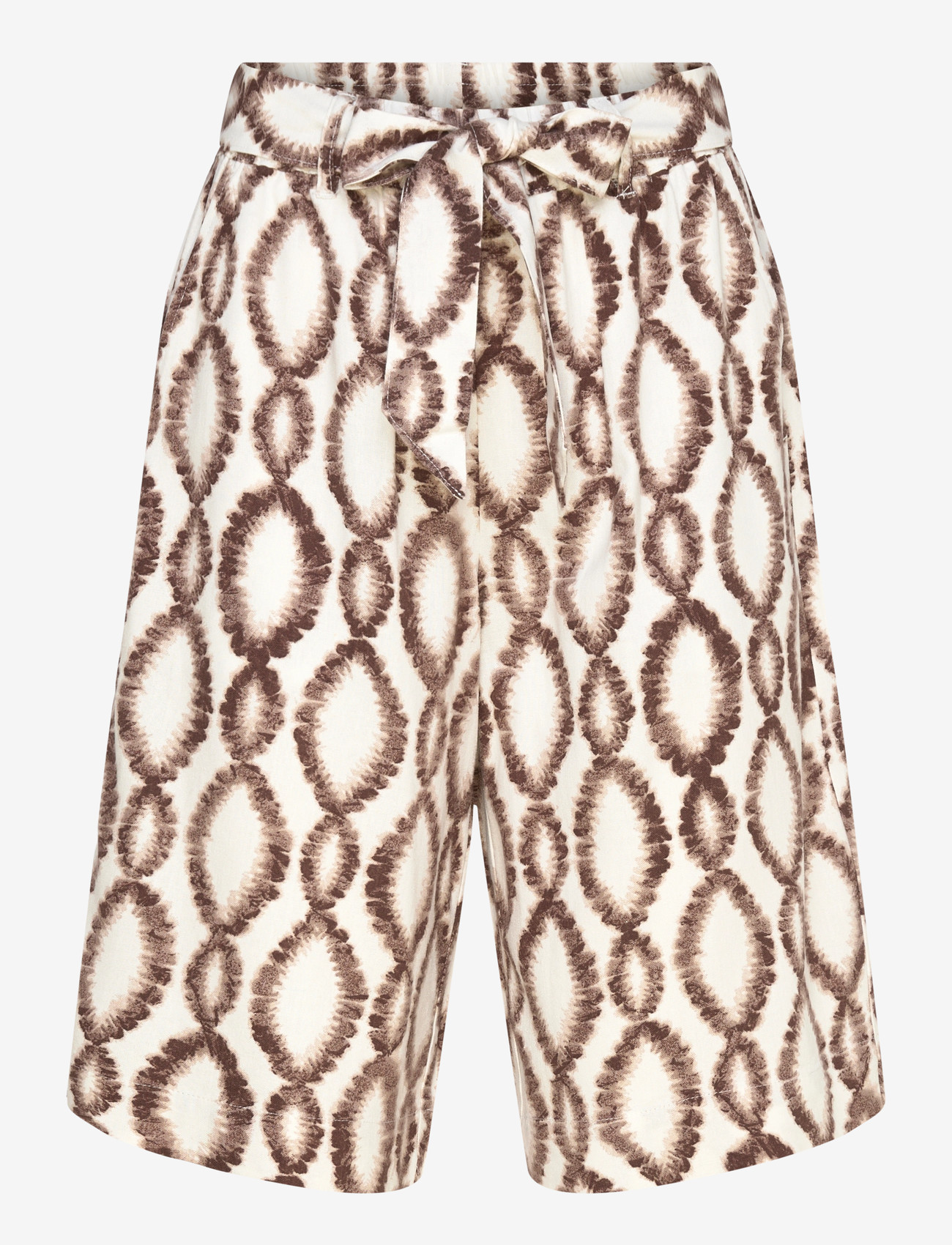 FREE/QUENT - FQLAVISCO-BERMUDA - bermudashorts - brilliant white w. coffee bean - 1
