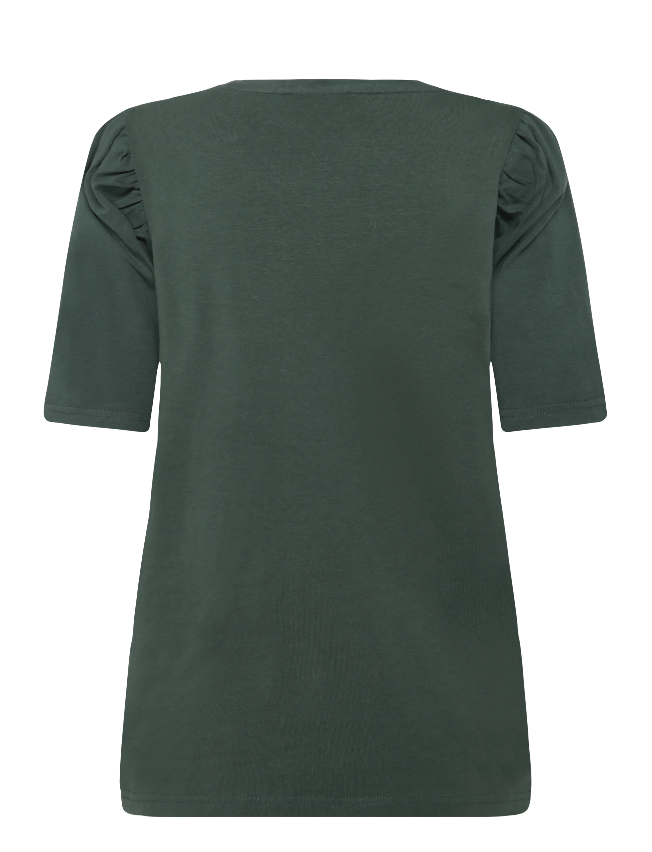 FREE/QUENT - FQFENJA-TEE-PUFF - efterårstøj - deep forest - 1