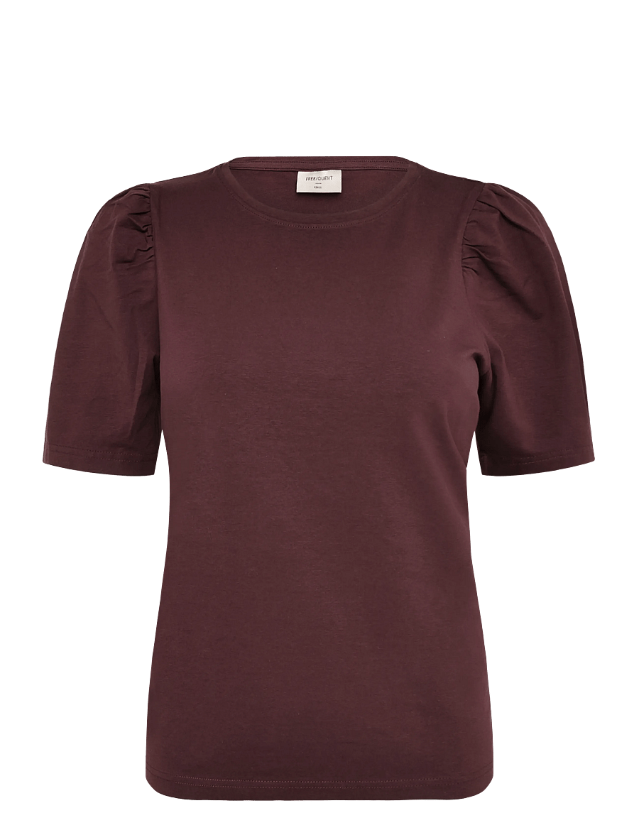 FREE/QUENT - FQFENJA-TEE-PUFF - t-shirts - port royale - 1