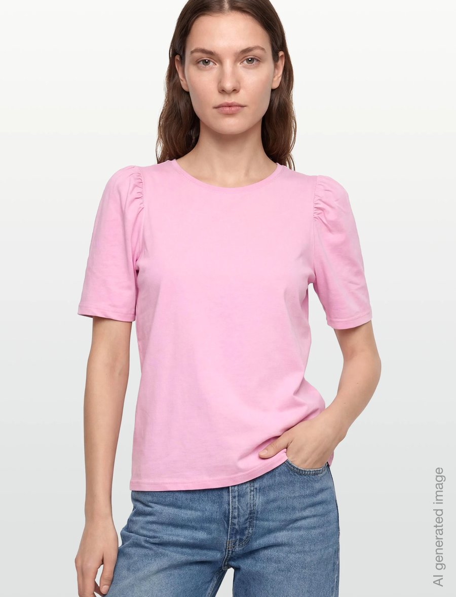 FREE/QUENT - FQFENJA-TEE-PUFF - t-shirts - sweet lilac - 3