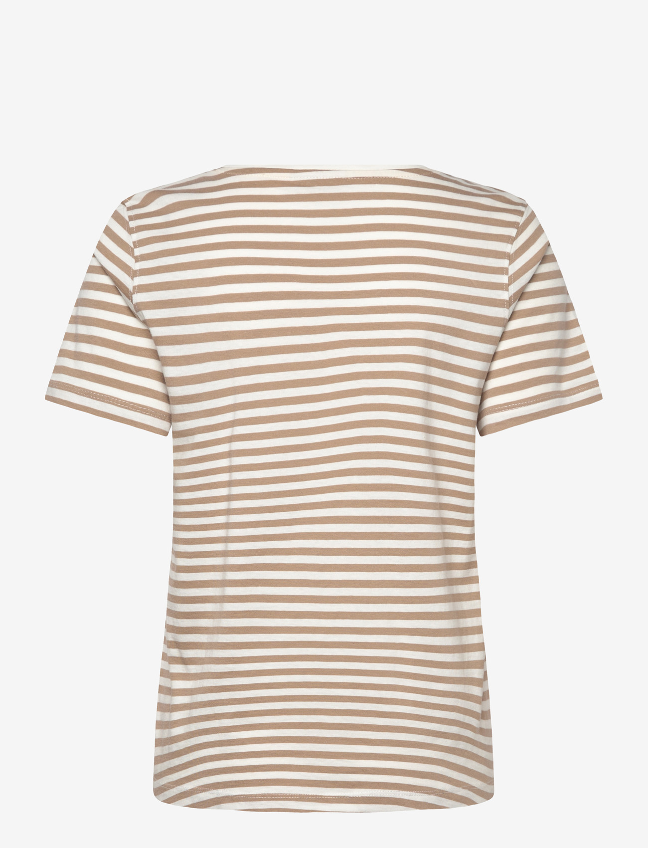 FREE/QUENT - FQMIAN-TEE - t-shirts - star off-white w. silver mink - 2