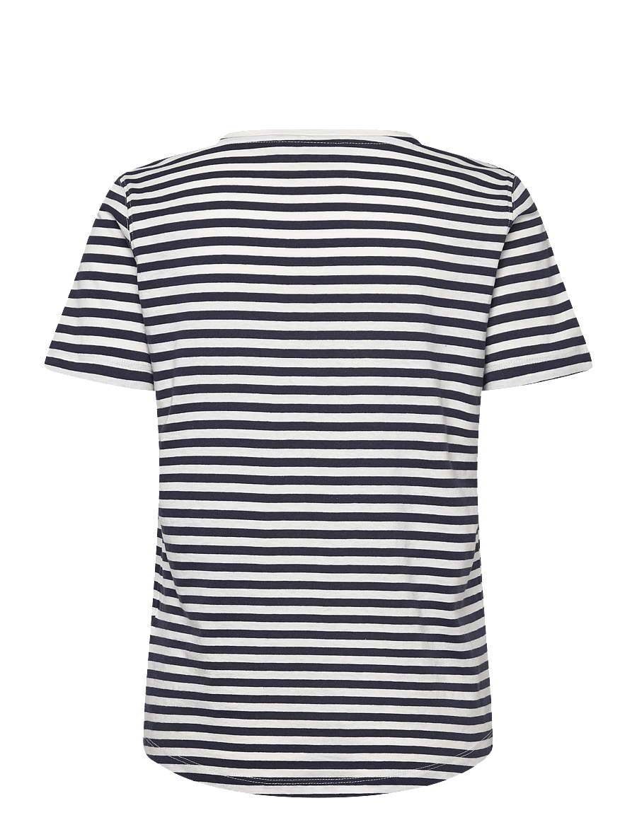 FREE/QUENT - FQMIAN-TEE - t-shirts - star off-white w. navy blazer - 2