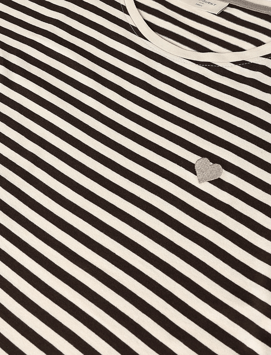 FREE/QUENT - FQMIAN-TEE - t-shirts - moonbeam w. mole - 5