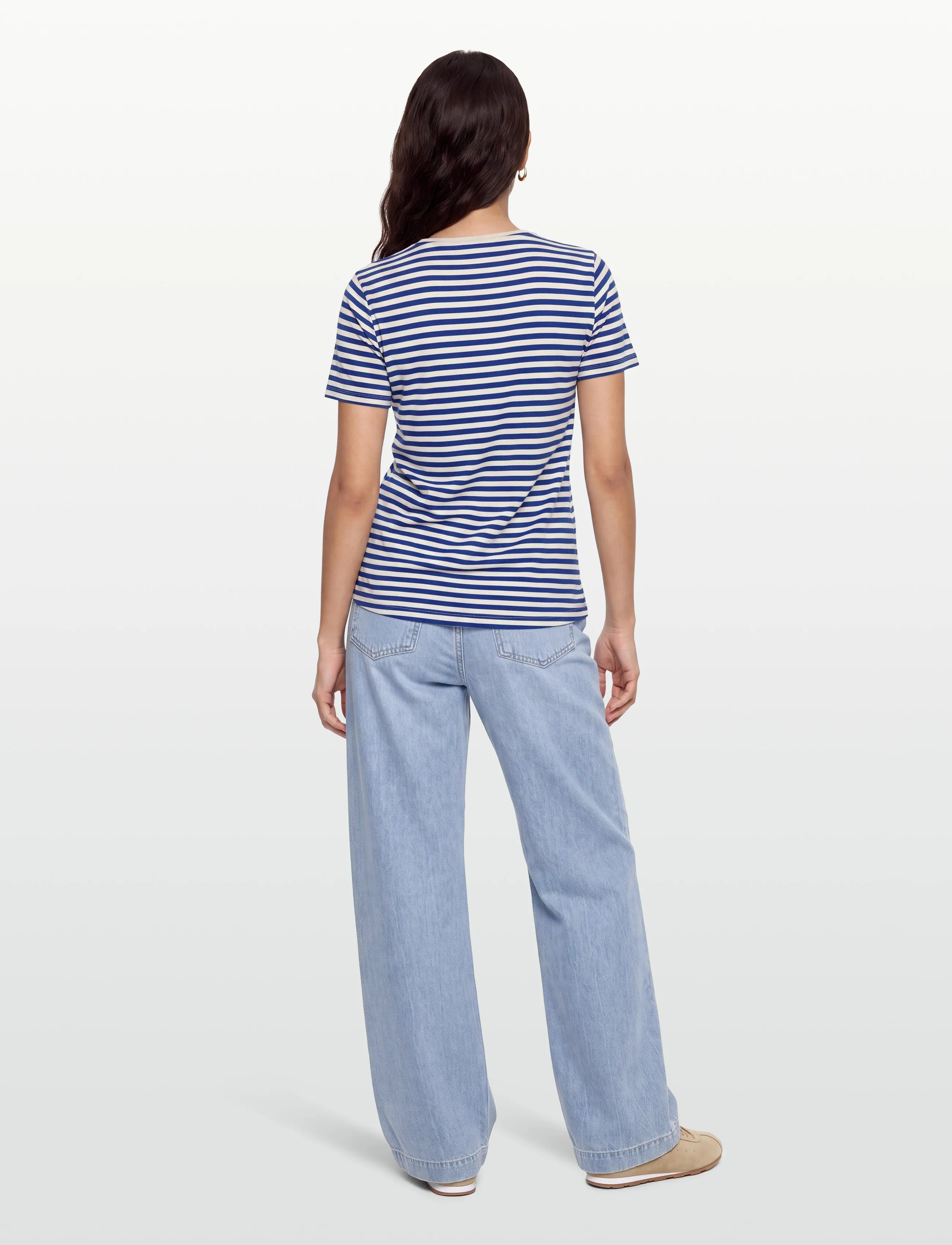 FREE/QUENT - FQMIAN-TEE - t-shirts - moonbeam w. surf the web - 4