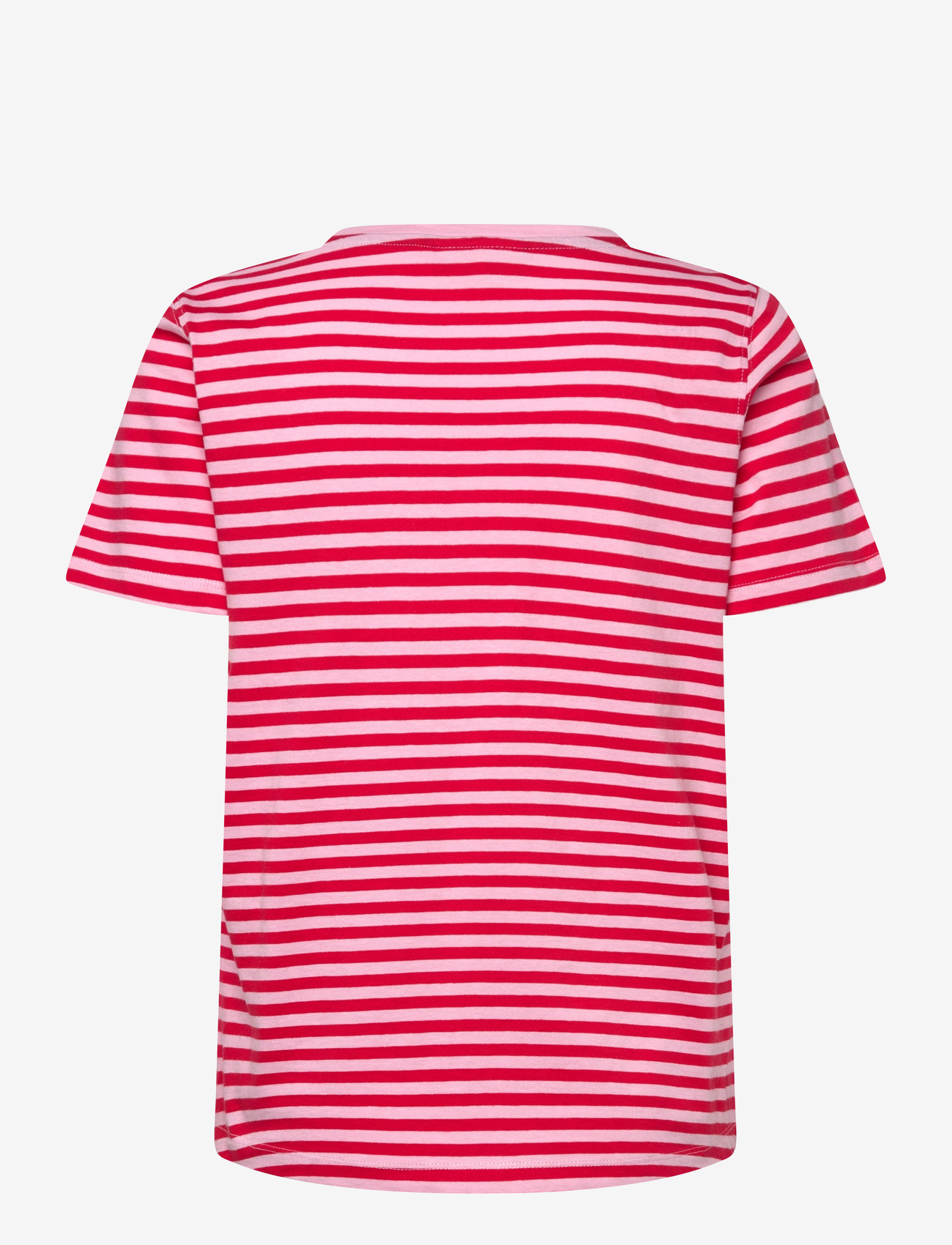 FREE/QUENT - FQMIAN-TEE - t-shirts - sweet lilac w. true red - 2
