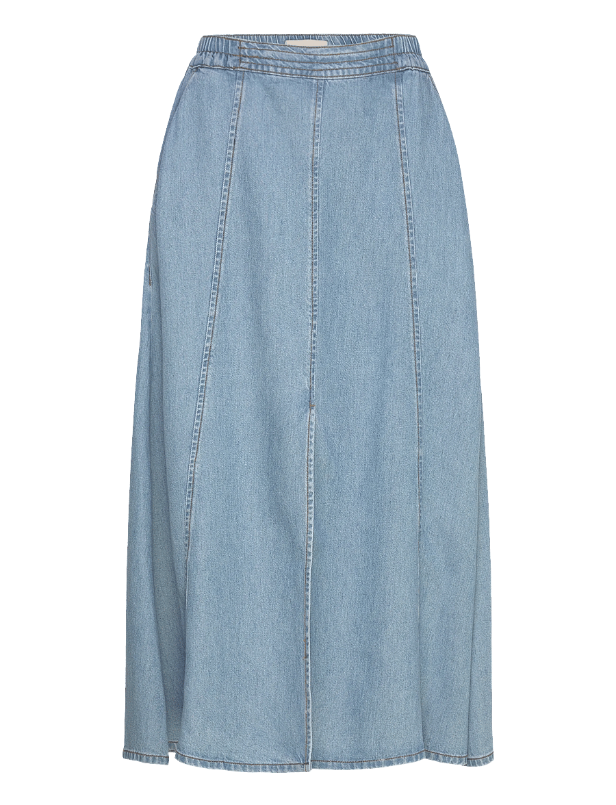 FREE/QUENT - FQMILO-SKIRT - jeanskjolar - light blue denim - 1