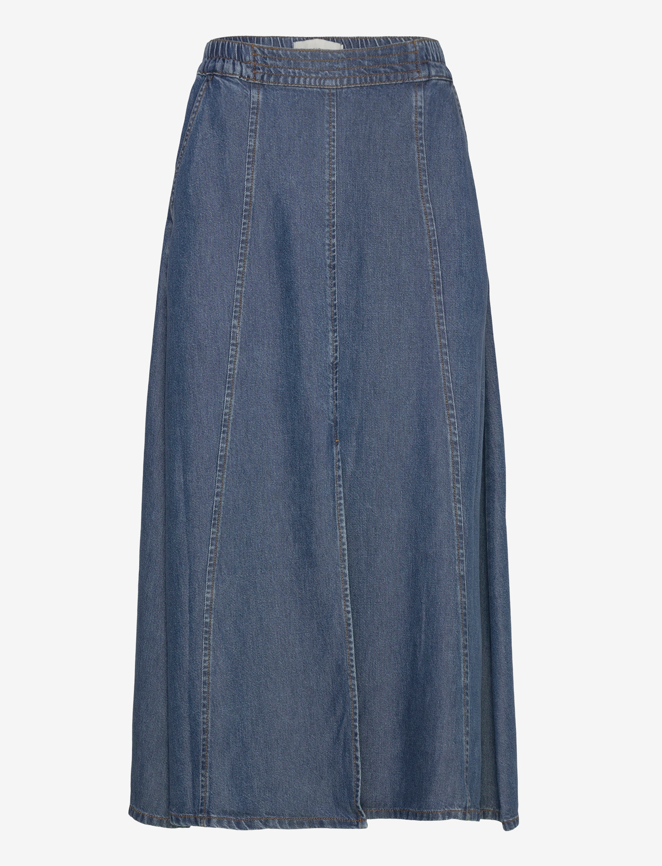 FREE/QUENT - FQMILO-SKIRT - teksaseelikud - medium blue denim - 1
